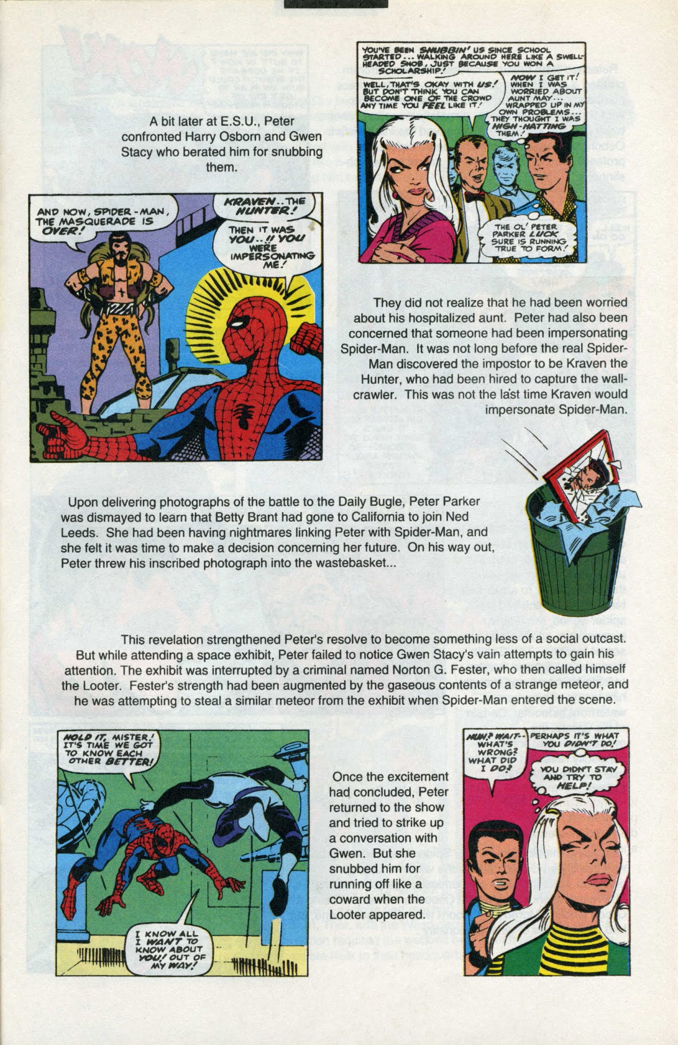 Read online Spider-Man Saga (1991) comic -  Issue #1 - 33