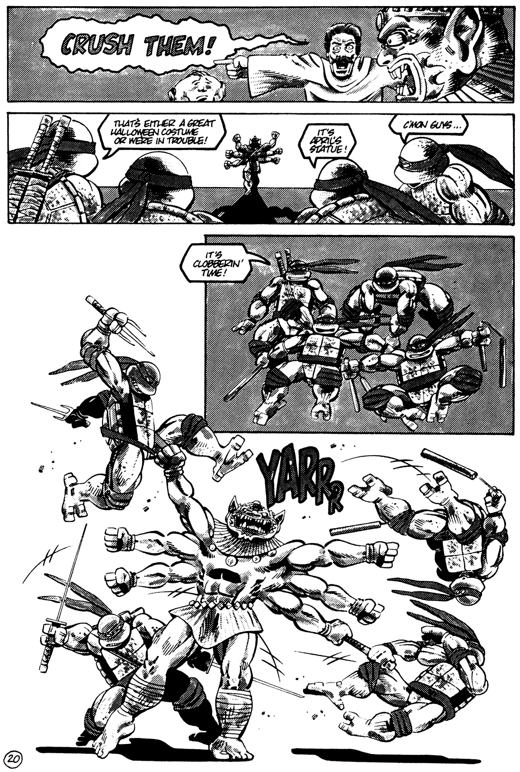 Read online Tales of the Teenage Mutant Ninja Turtles comic -  Issue #3 - 22