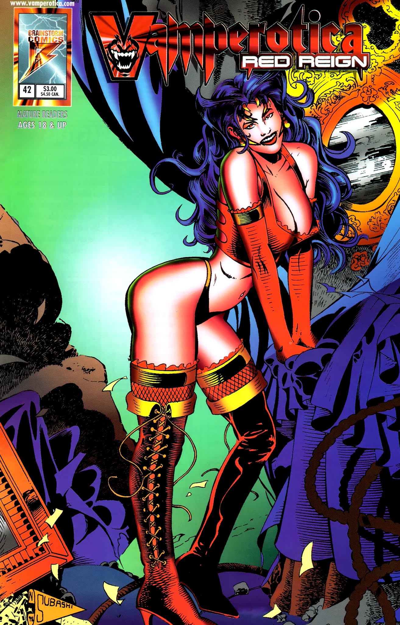 Read online Vamperotica comic -  Issue #42 - 1