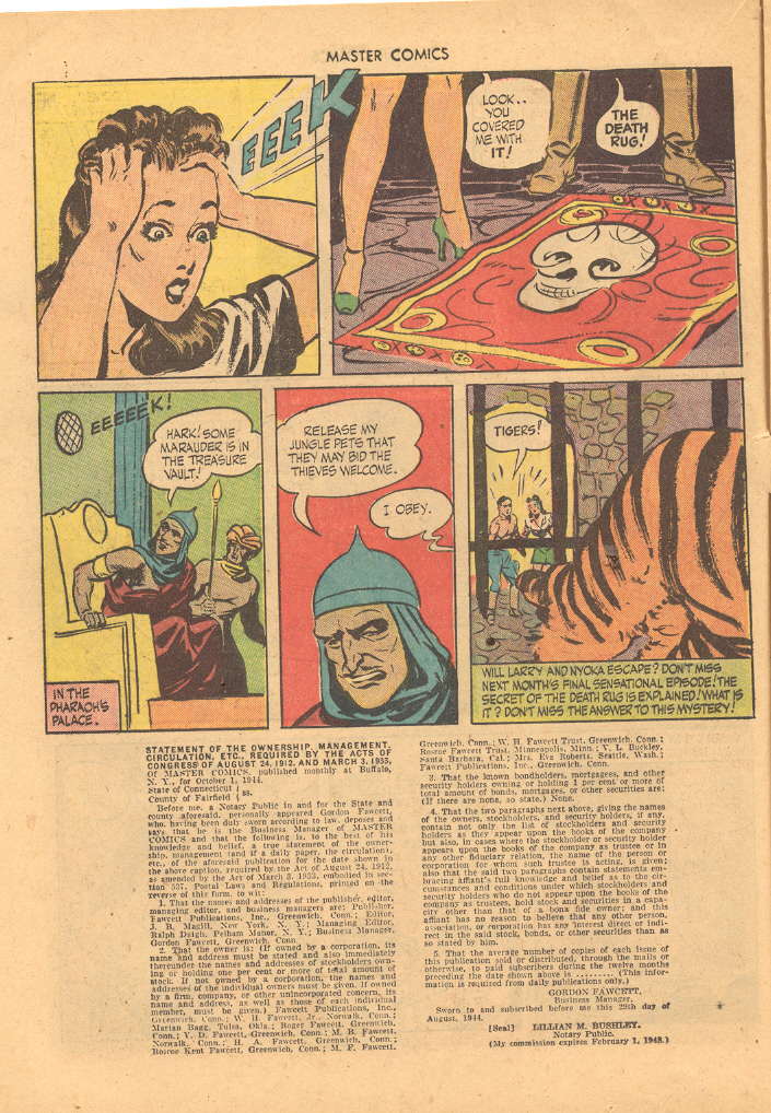 Read online Master Comics comic -  Issue #57 - 16