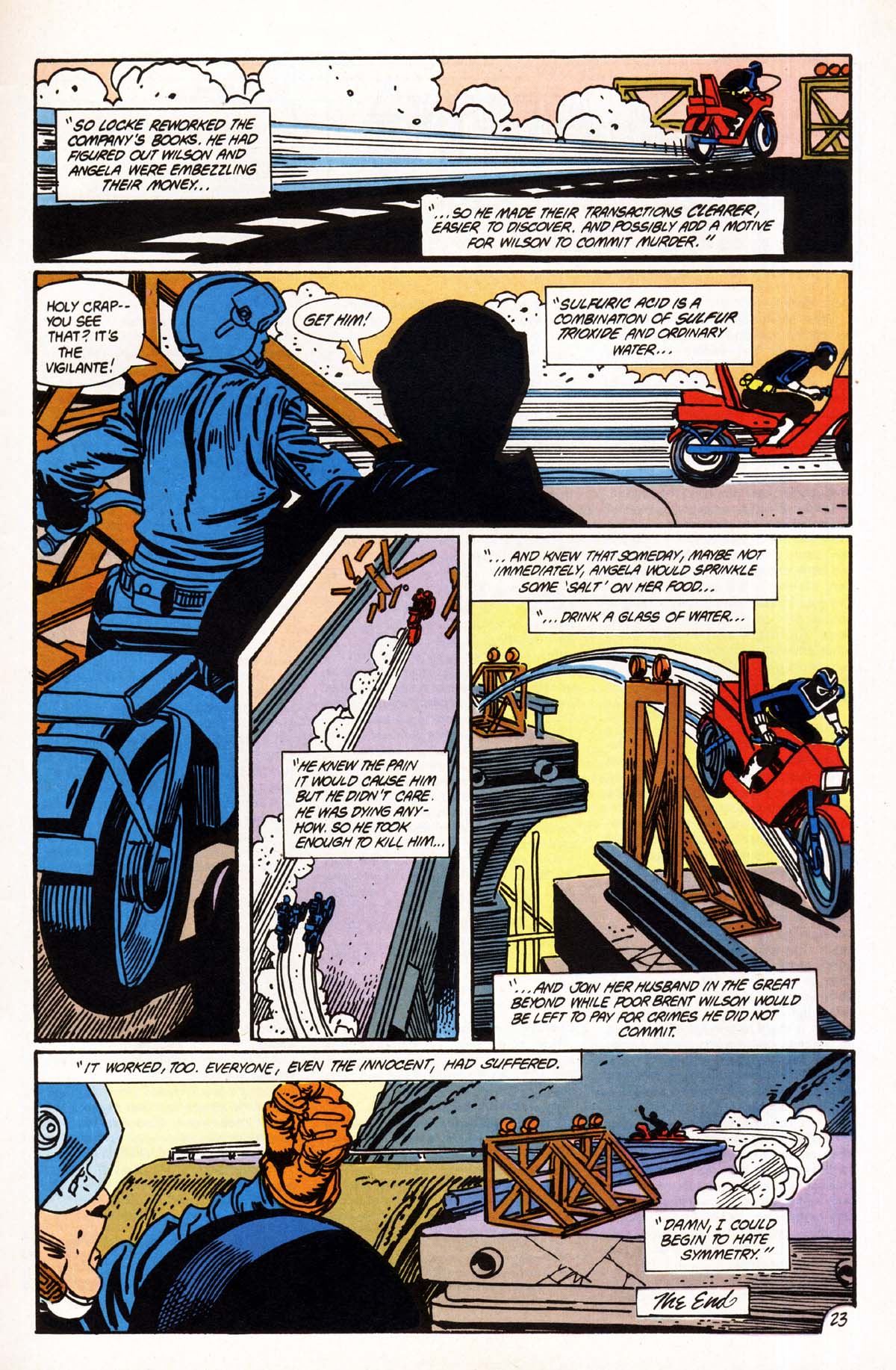 Read online Vigilante (1983) comic -  Issue #13 - 24