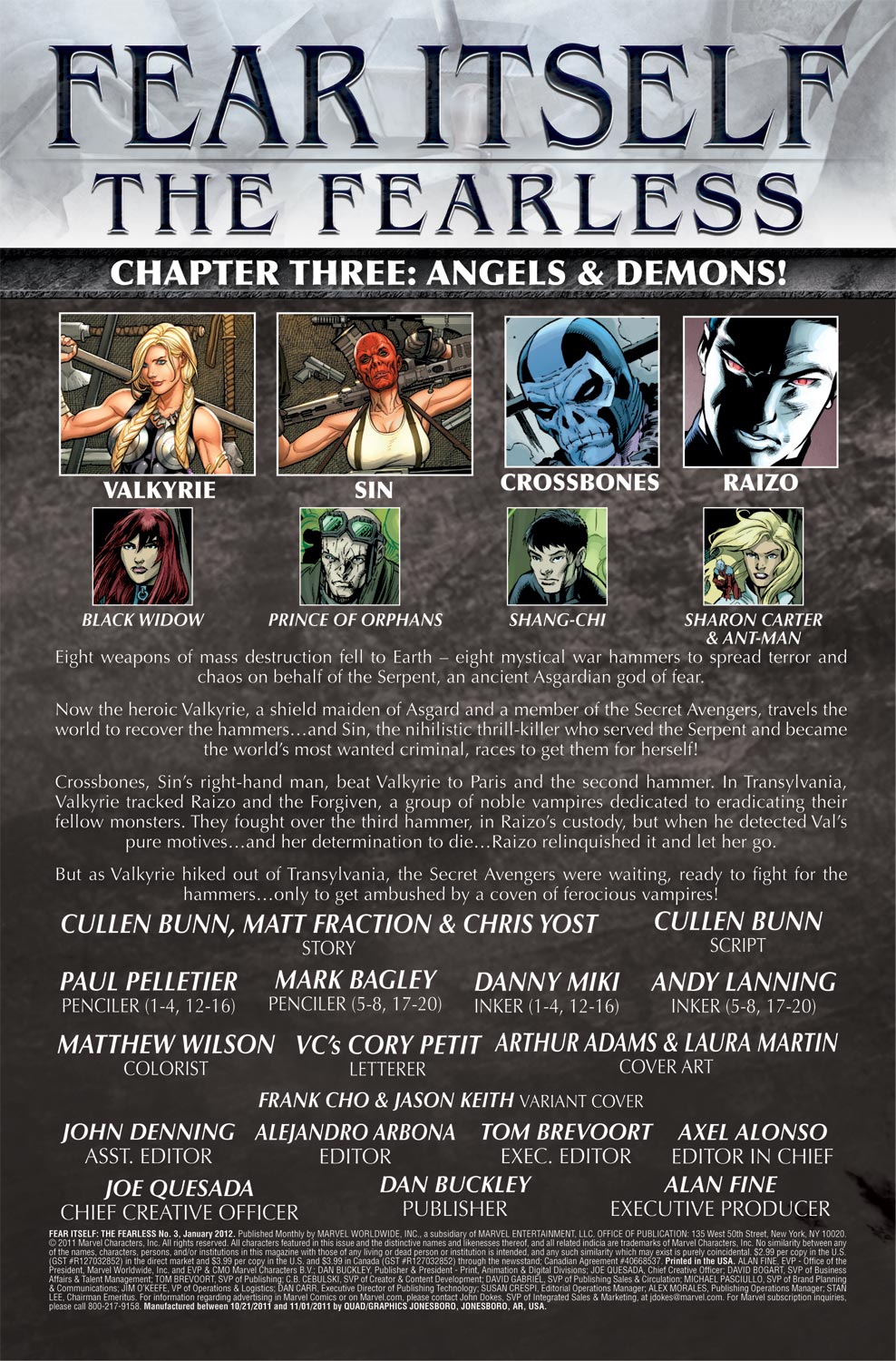 Read online Fear Itself: The Fearless comic -  Issue #3 - 2