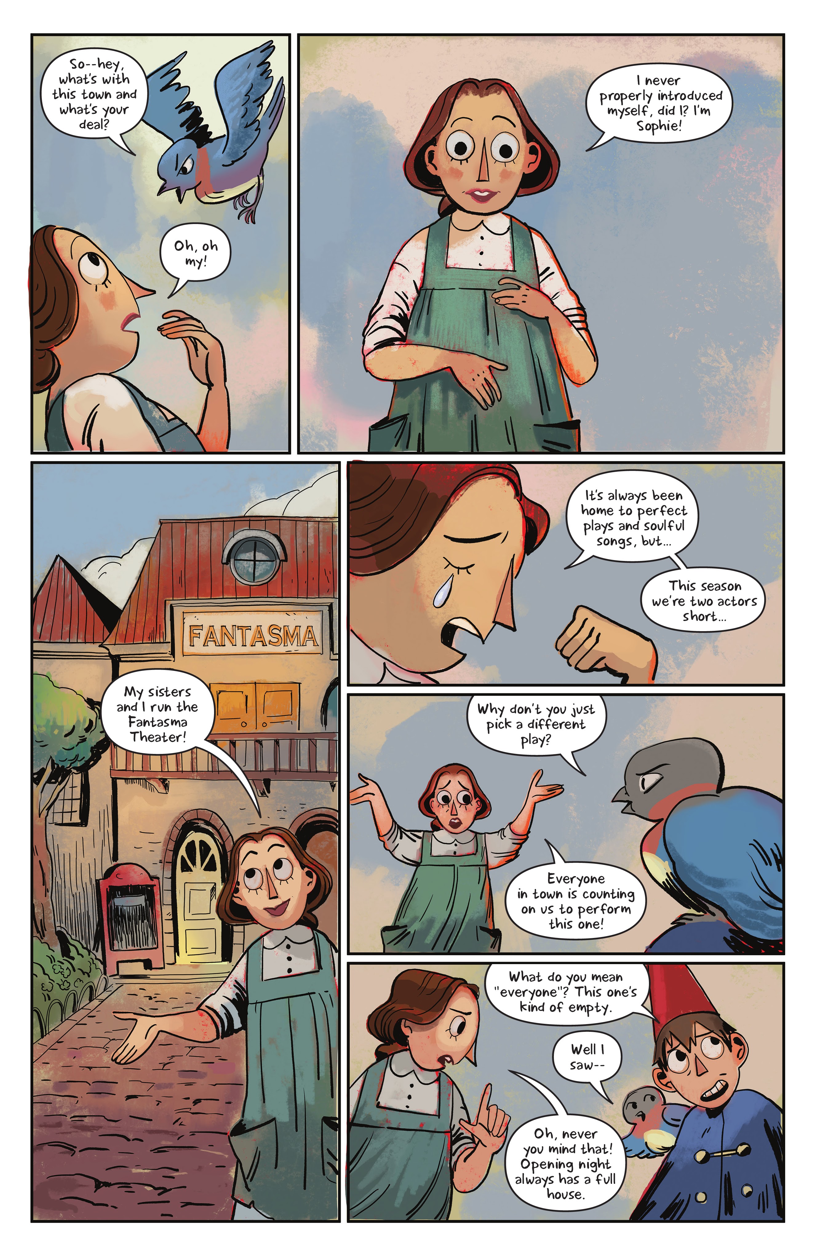 Read online Over the Garden Wall: Soulful Symphonies comic -  Issue # TPB - 12