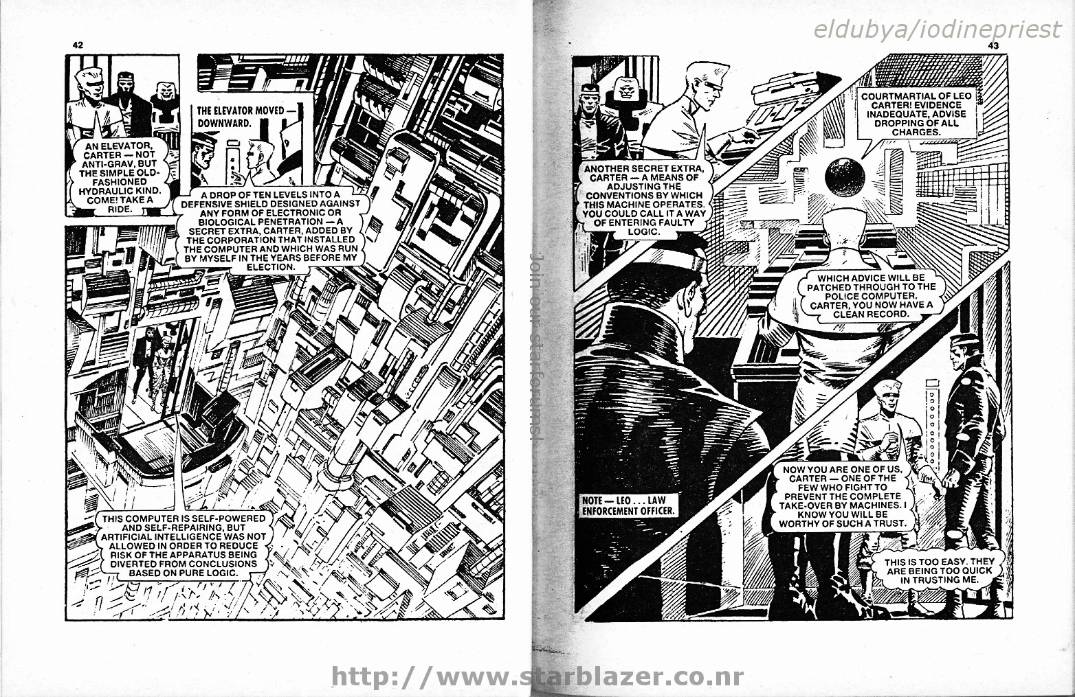 Read online Starblazer comic -  Issue #260 - 23