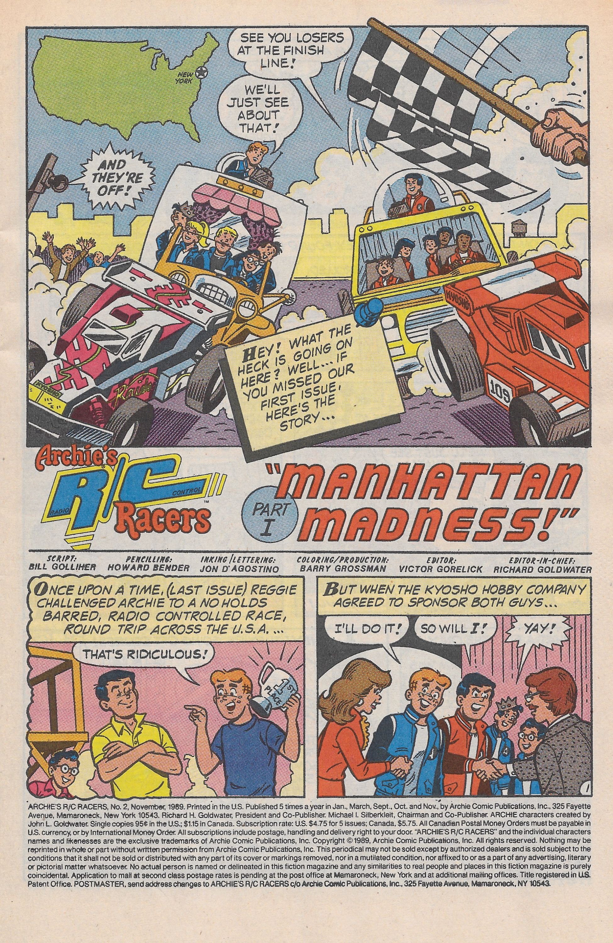 Read online Archie's R/C Racers comic -  Issue #2 - 3