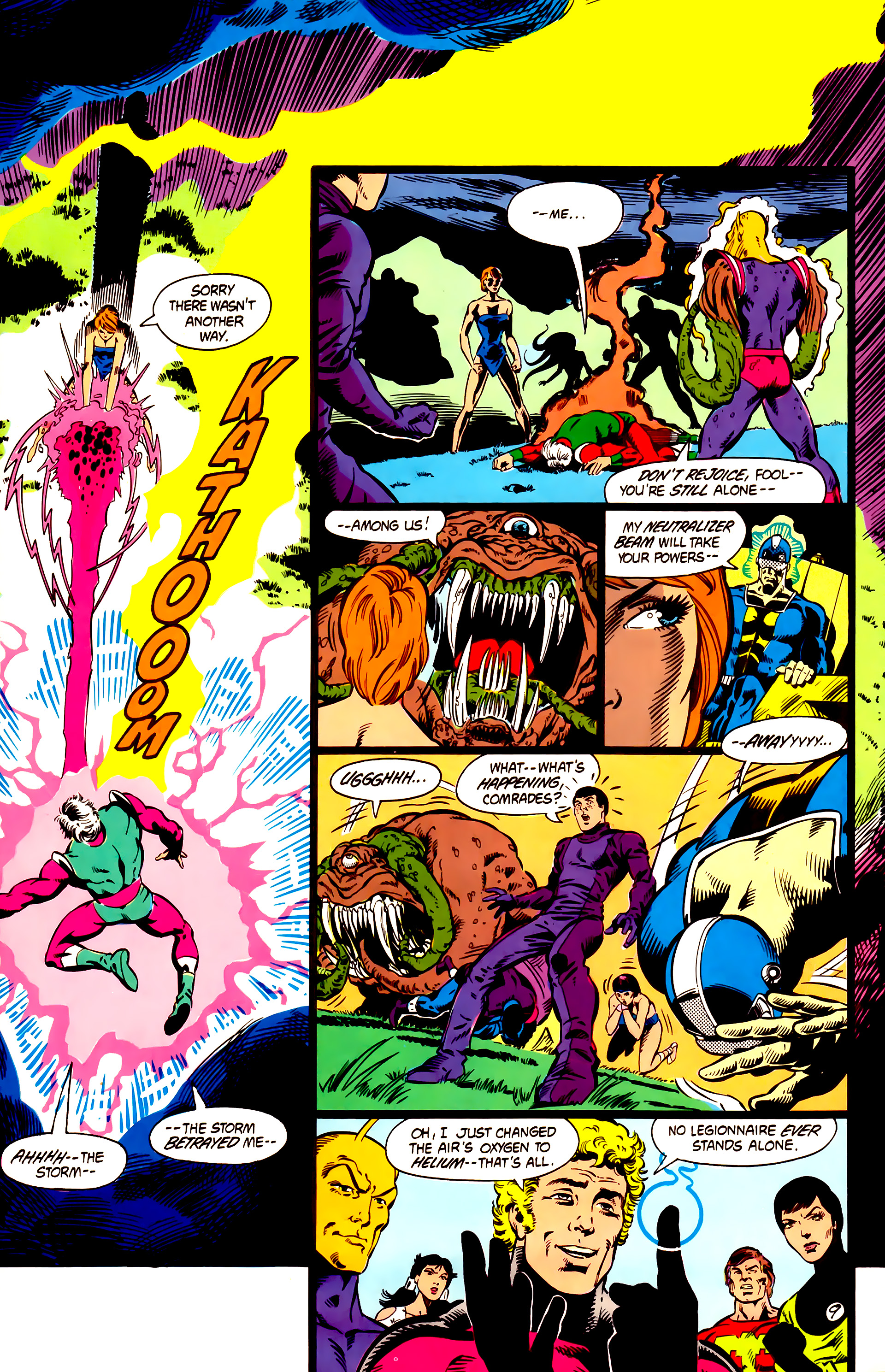 Read online Legion of Super-Heroes (1984) comic -  Issue #5 - 11