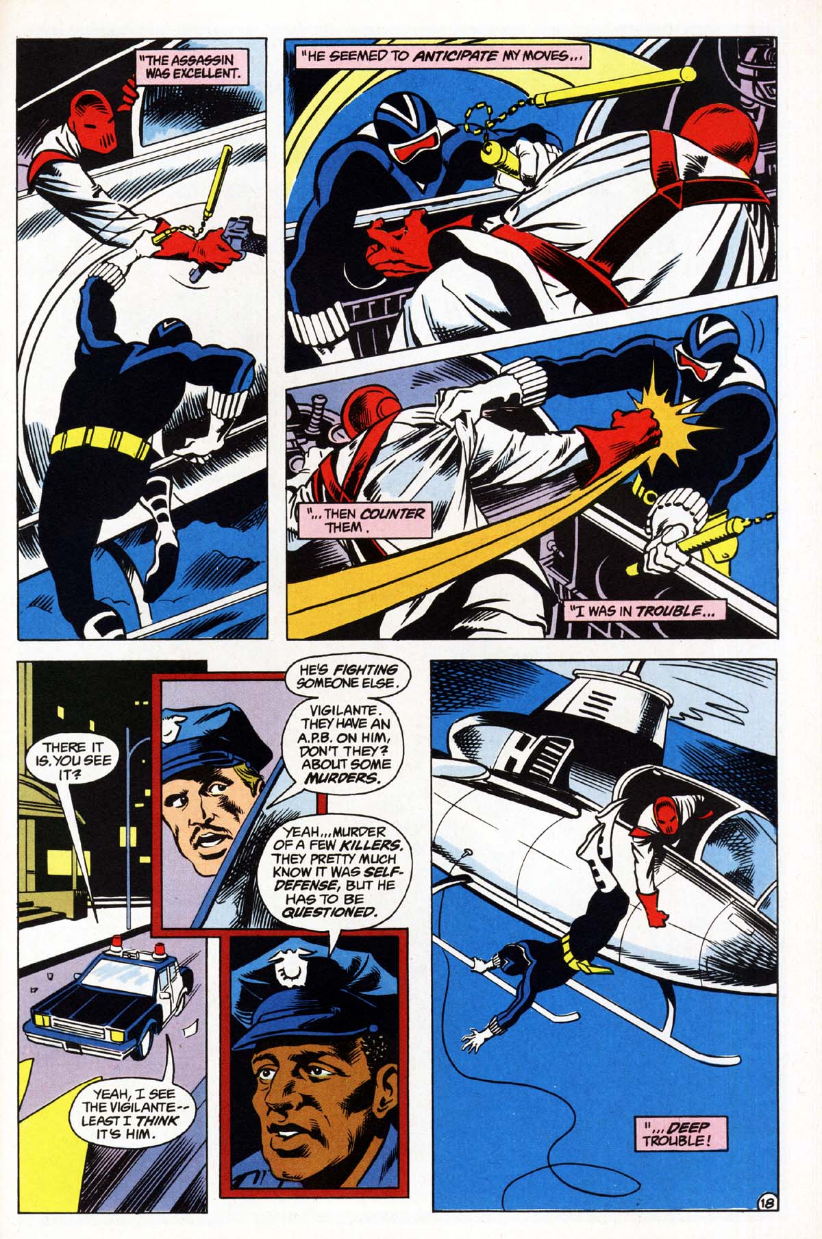 Read online Vigilante (1983) comic -  Issue #4 - 19