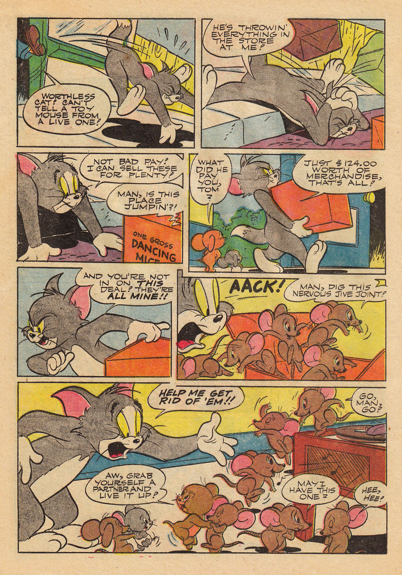 Read online Tom & Jerry Comics comic -  Issue #130 - 12