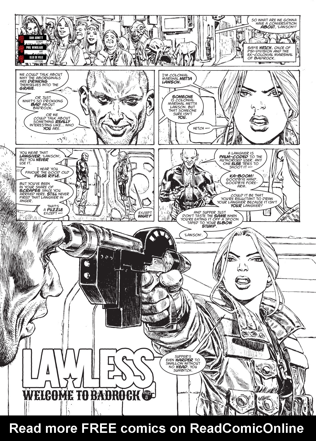Read online Judge Dredd Megazine (Vol. 5) comic -  Issue #354 - 21