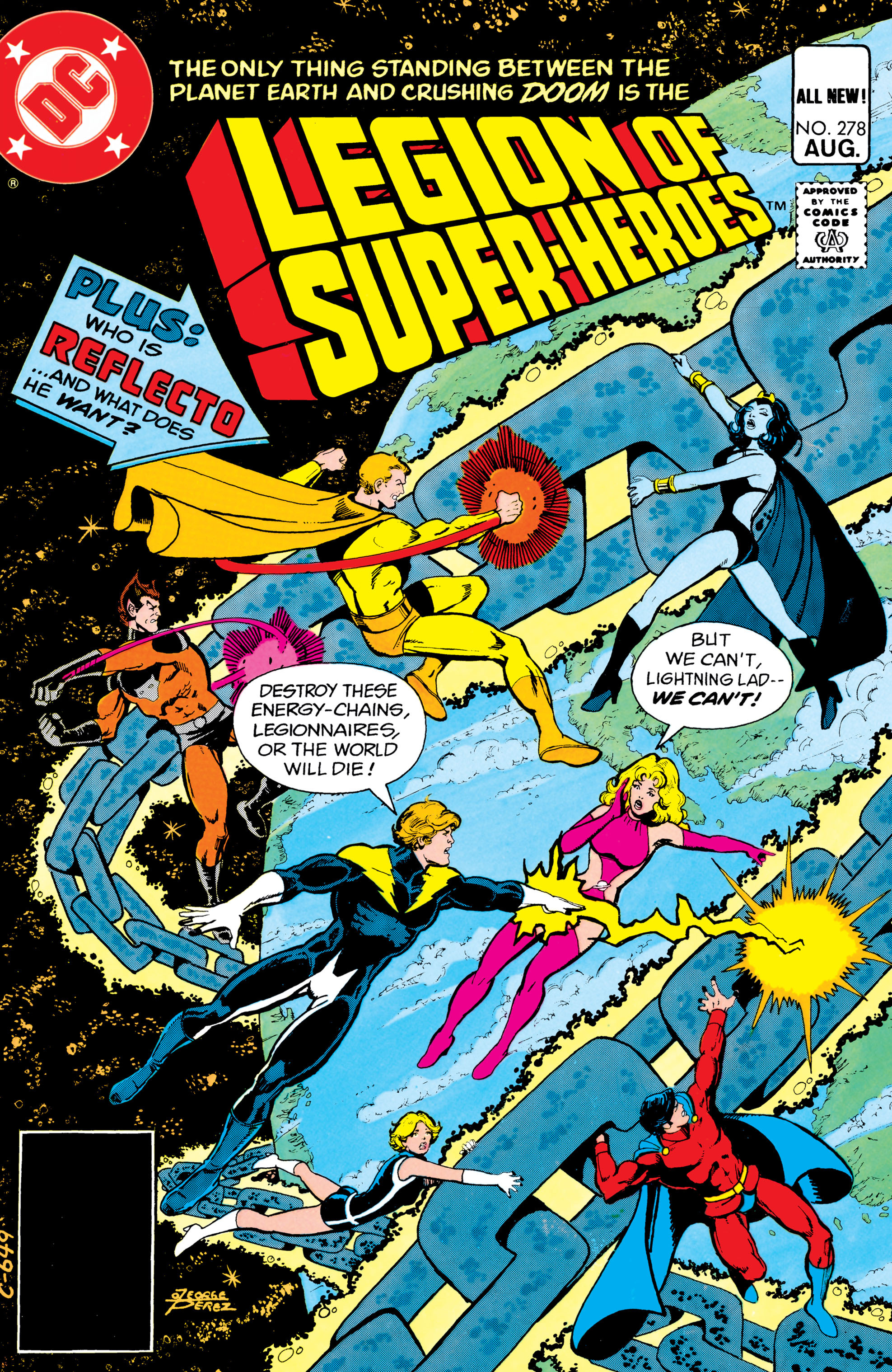 Read online Legion of Super-Heroes (1980) comic -  Issue #278 - 1