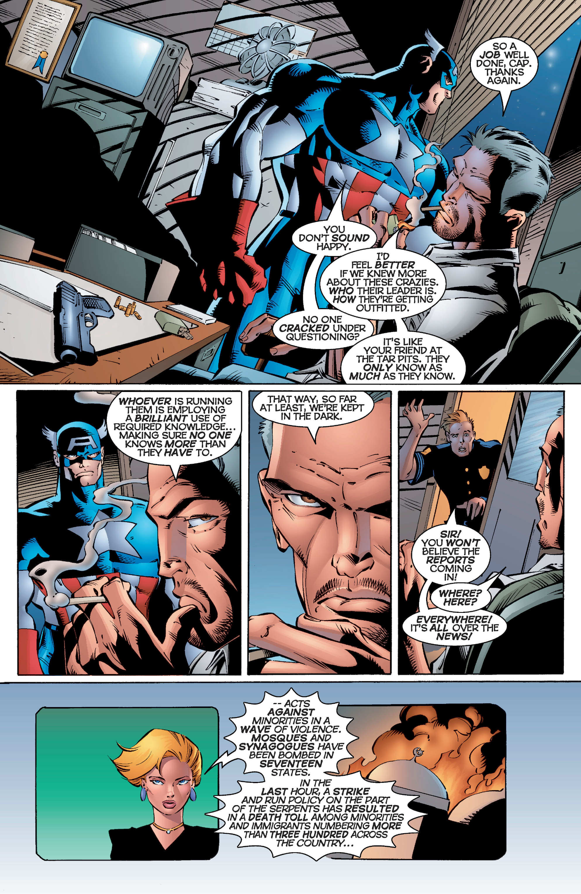 Read online Heroes Reborn: Captain America comic -  Issue # TPB (Part 3) - 16