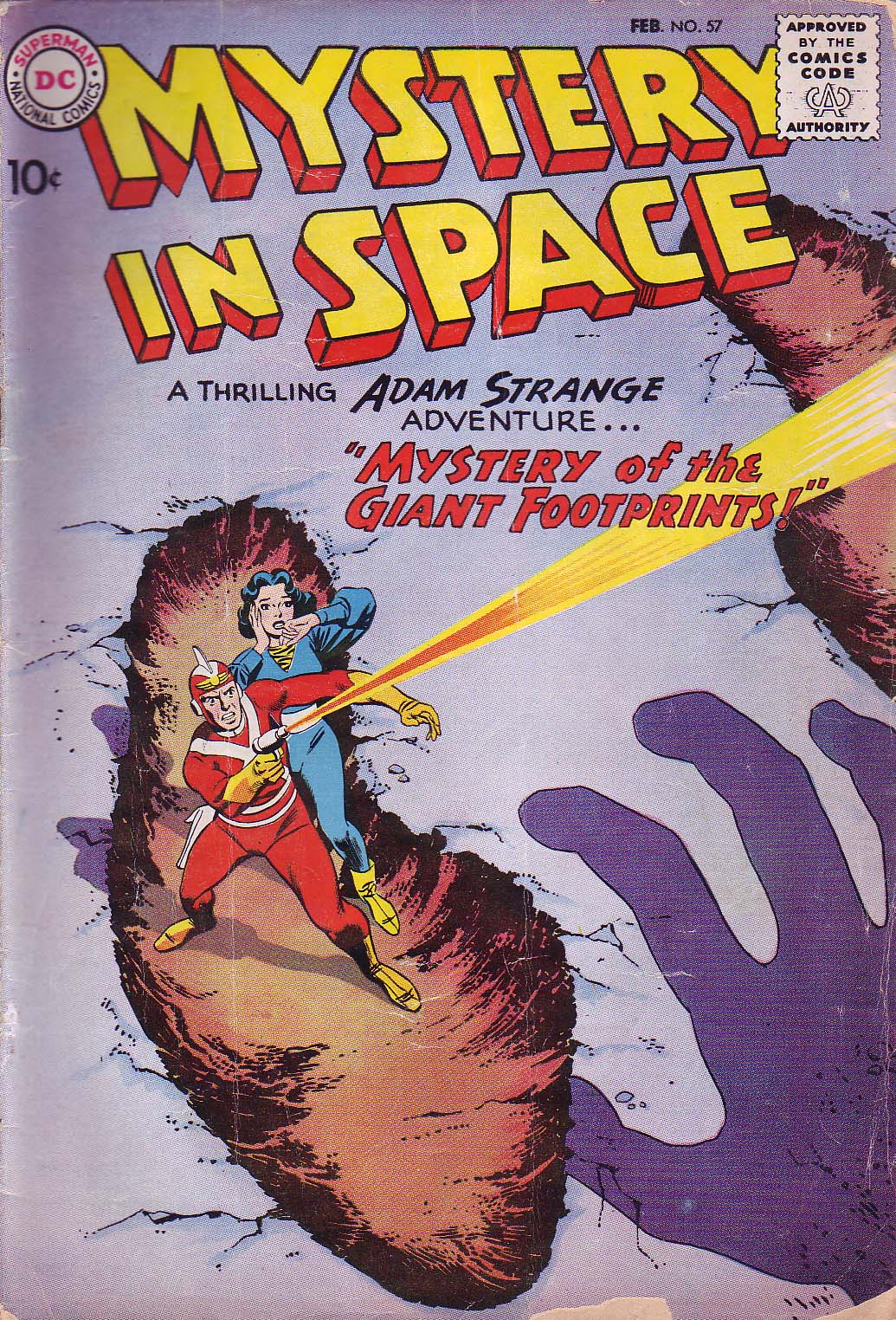 Read online Mystery in Space (1951) comic -  Issue #57 - 1