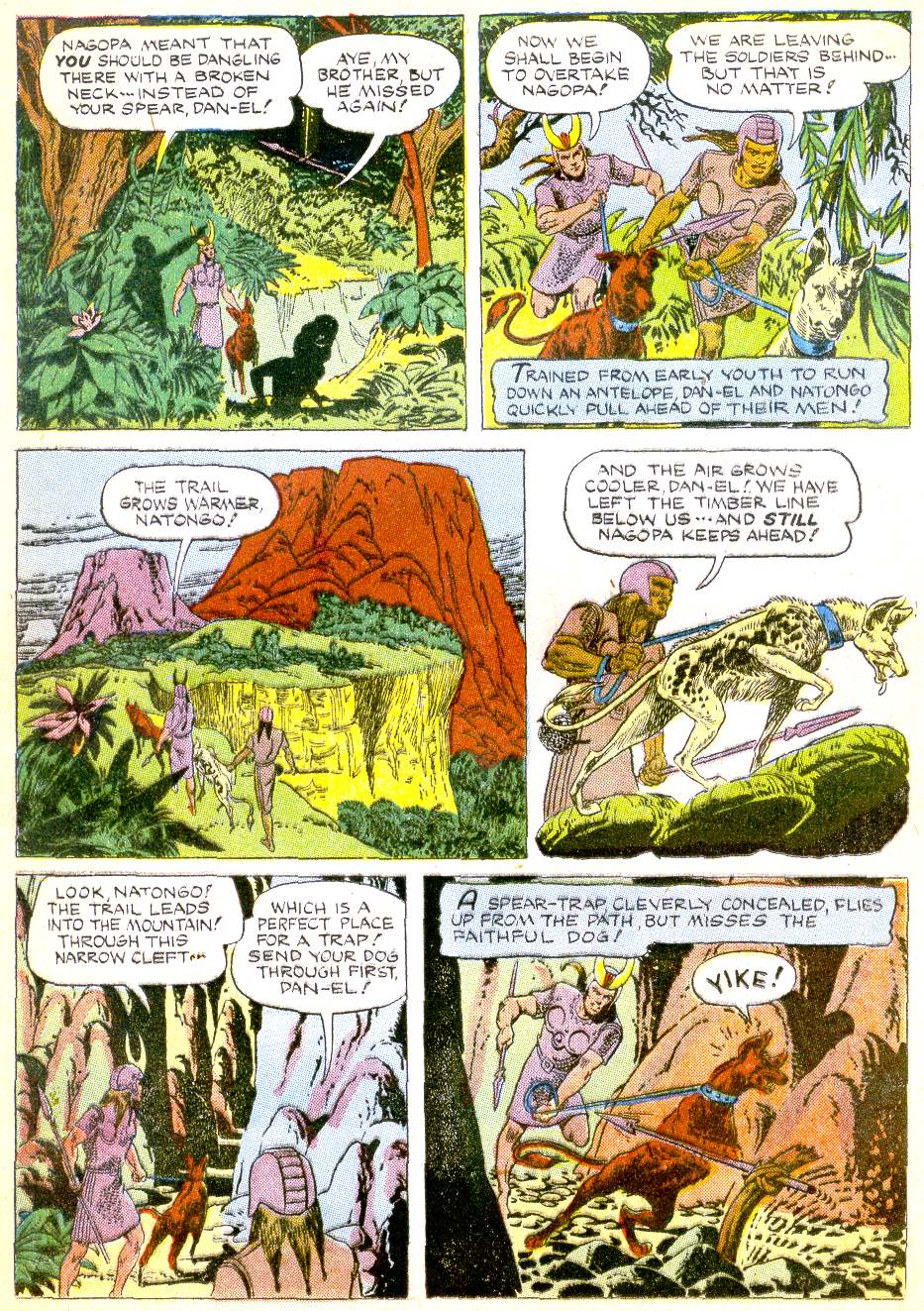 Read online Tarzan (1948) comic -  Issue #52 - 45