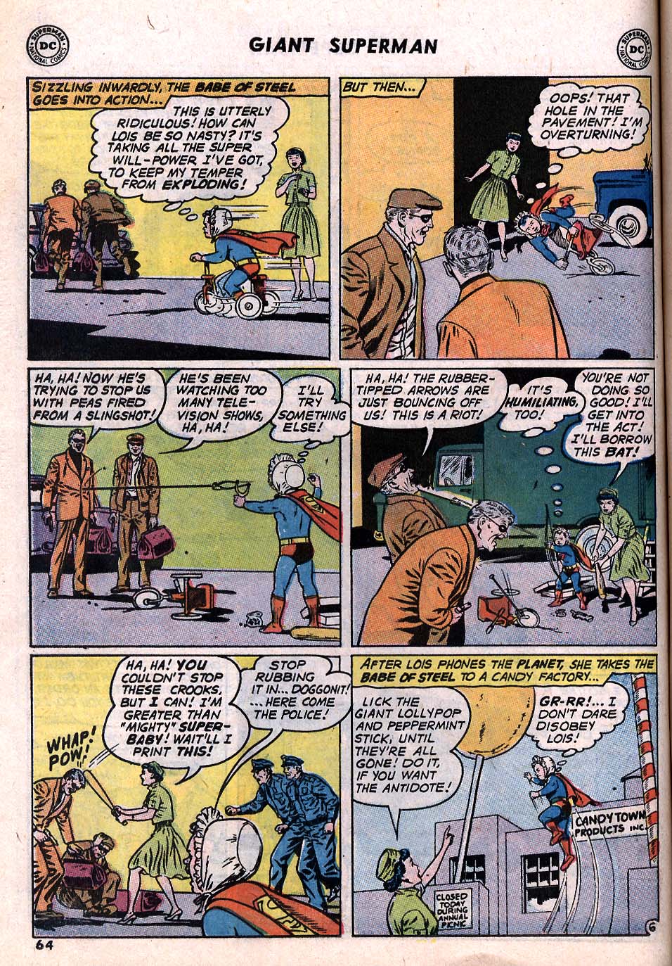 Read online Superman (1939) comic -  Issue #212 - 59