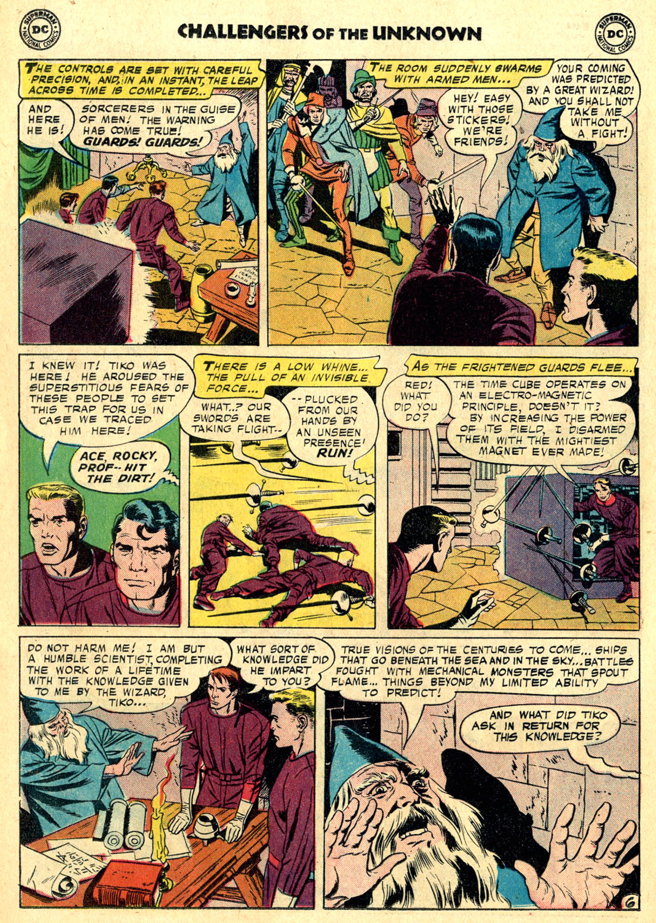 Read online Challengers of the Unknown (1958) comic -  Issue #4 - 22