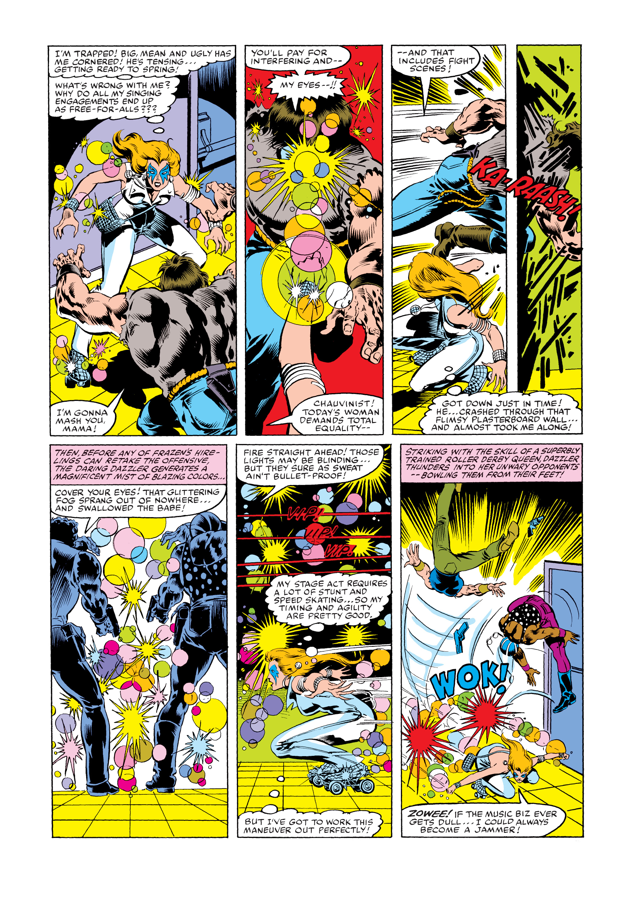 Read online Marvel Masterworks: Dazzler comic -  Issue # TPB 1 (Part 2) - 25