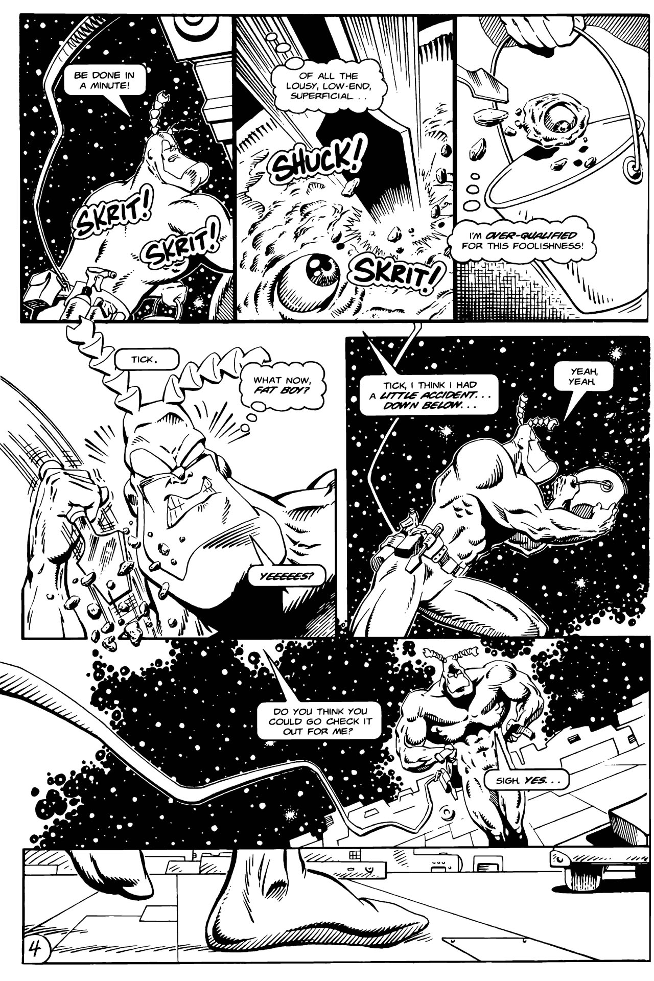 Read online The Tick: Karma Tornado comic -  Issue #4 - 6