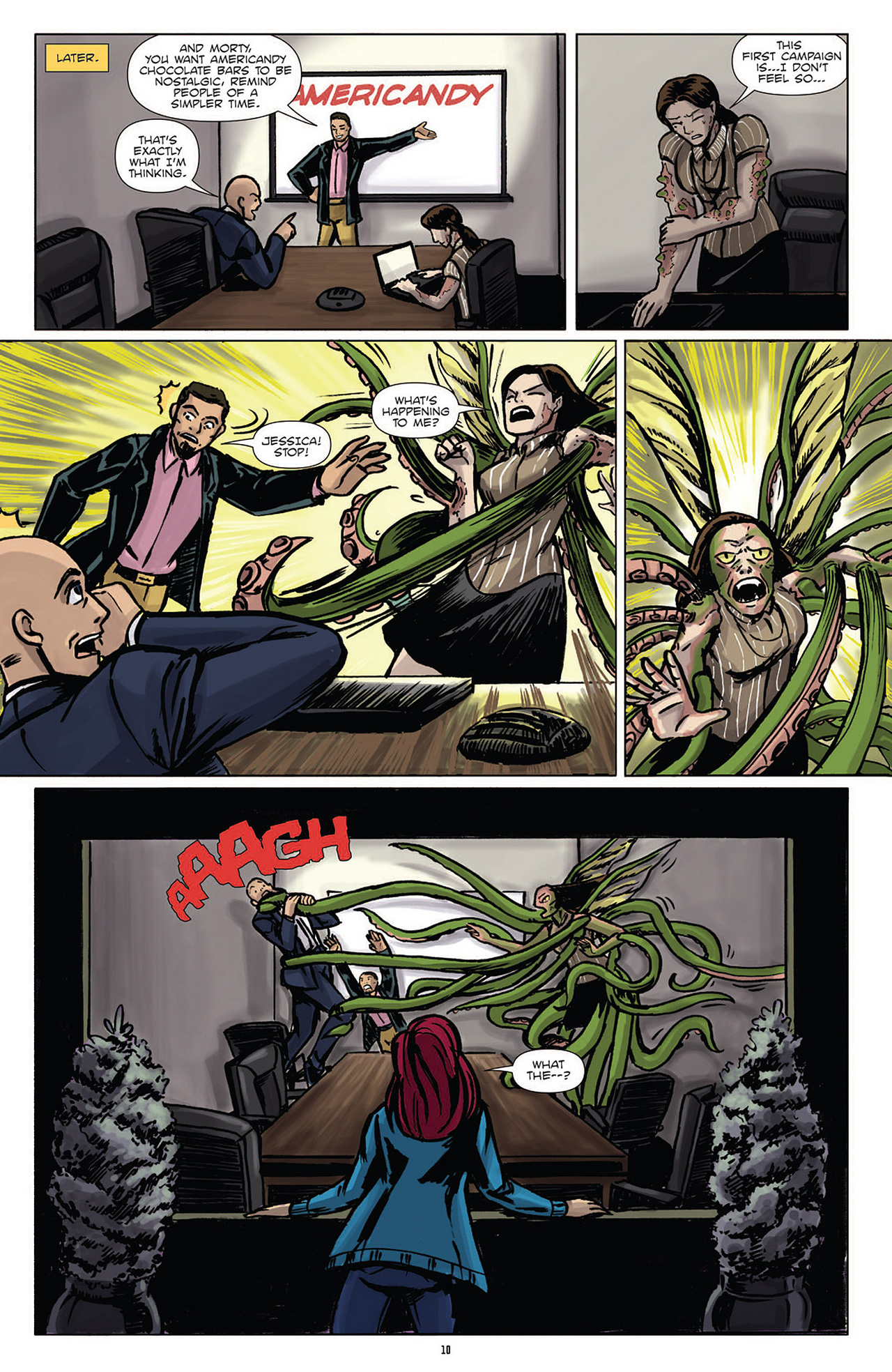 Read online Womanthology: Space comic -  Issue #2 - 13