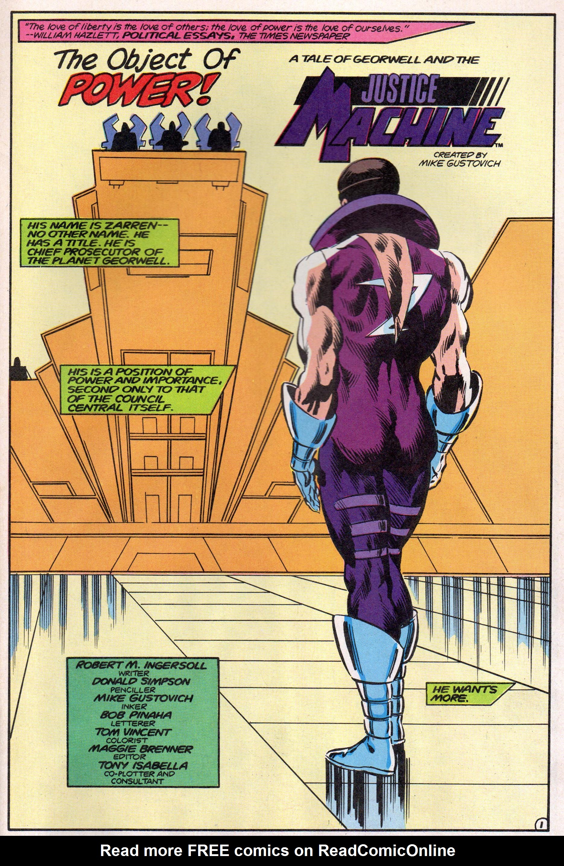 Read online Justice Machine comic -  Issue #12 - 3