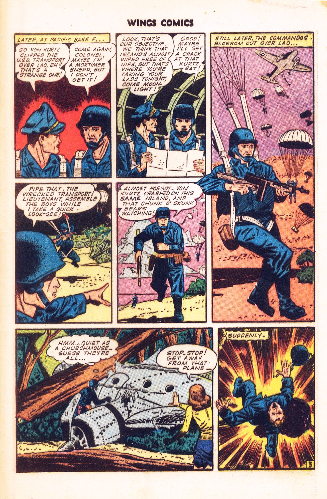 Read online Wings Comics comic -  Issue #56 - 47