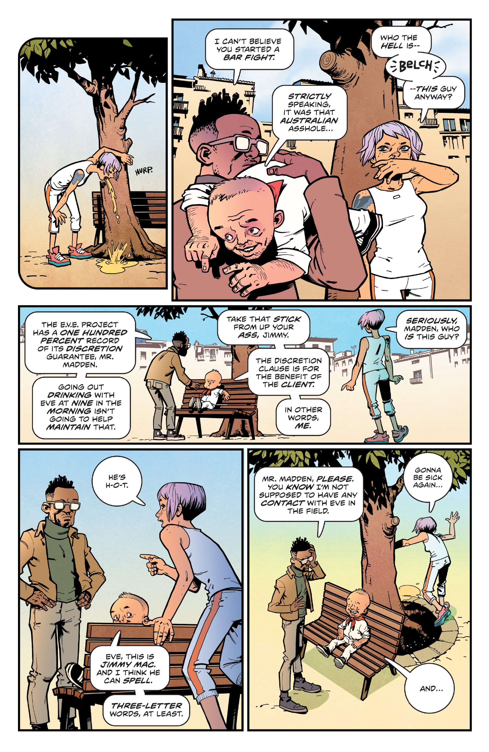 Read online Eve Stranger comic -  Issue #2 - 10