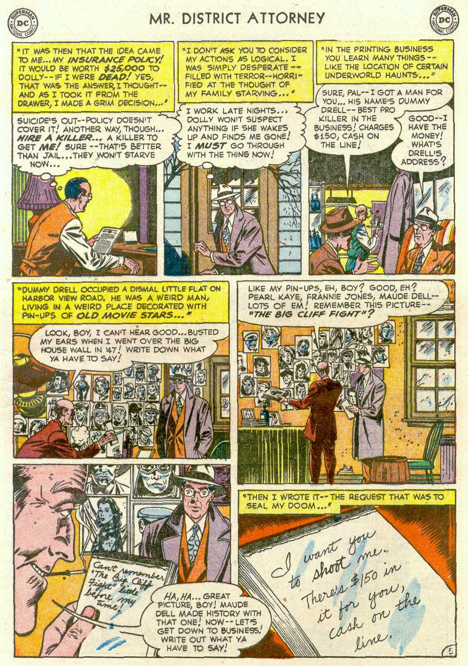 Read online Mr. District Attorney comic -  Issue #25 - 7