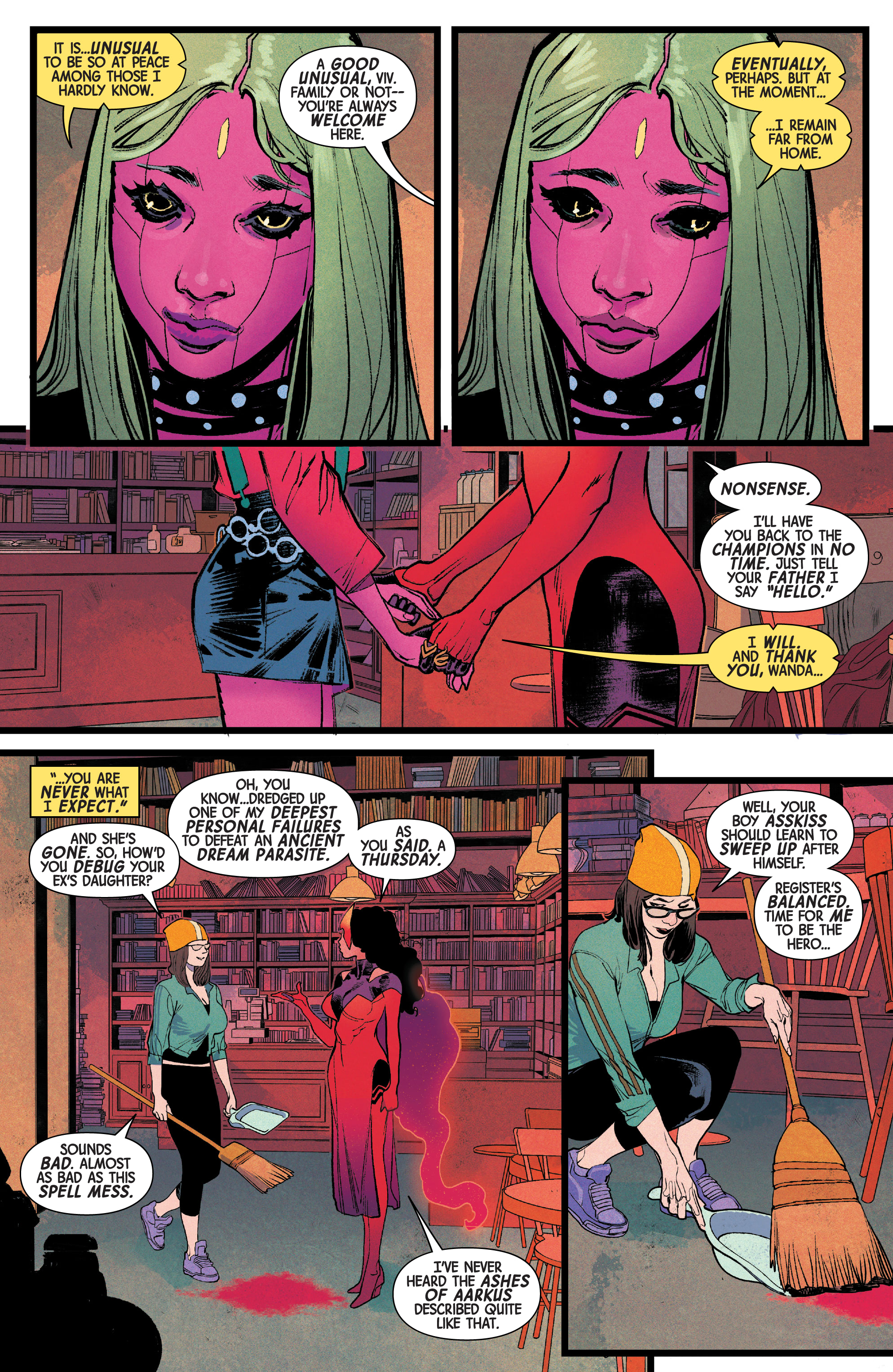 Read online Scarlet Witch (2023) comic -  Issue #2 - 21