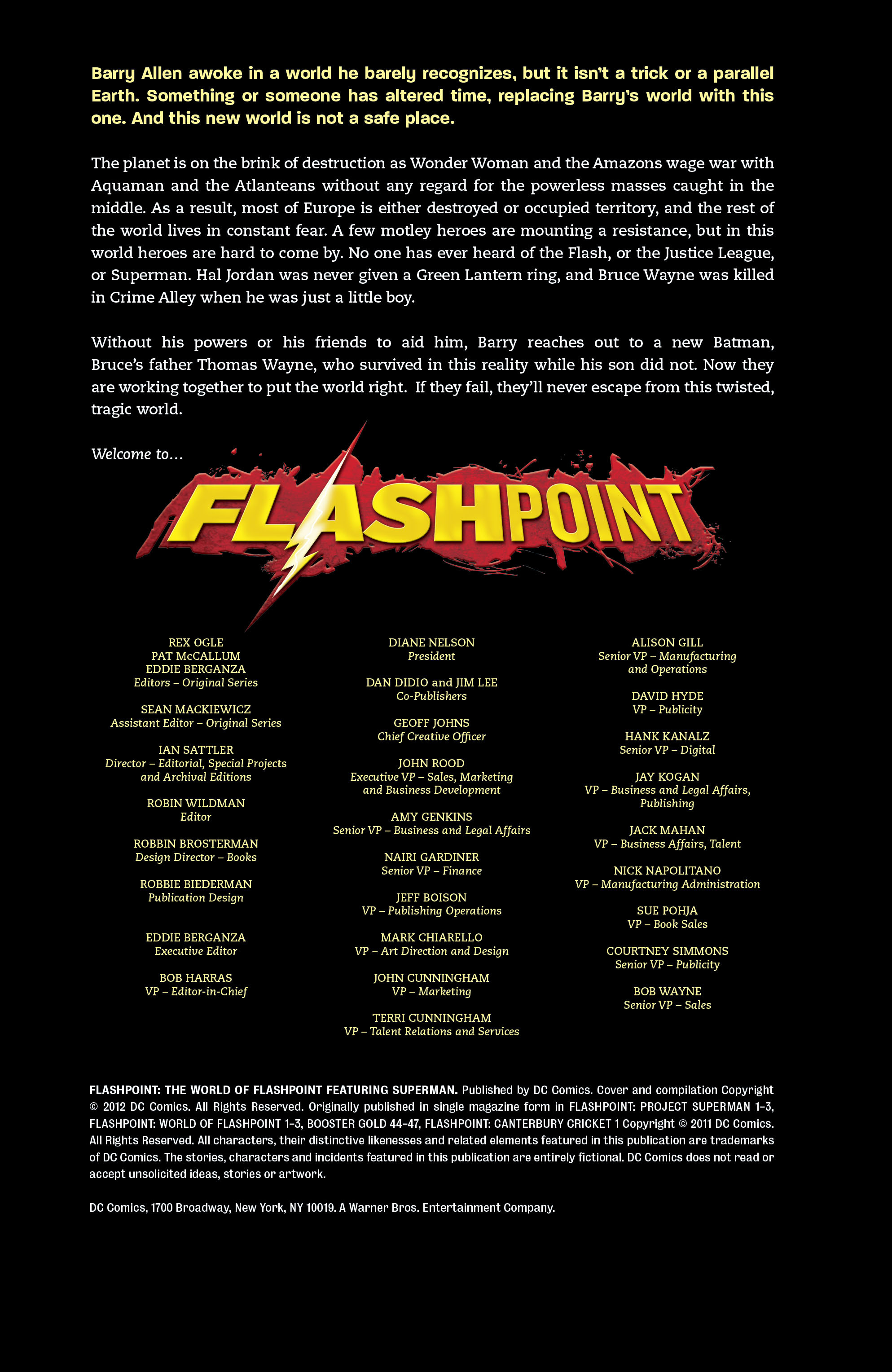 Read online Flashpoint: The World of Flashpoint Featuring Superman comic -  Issue # Full - 4