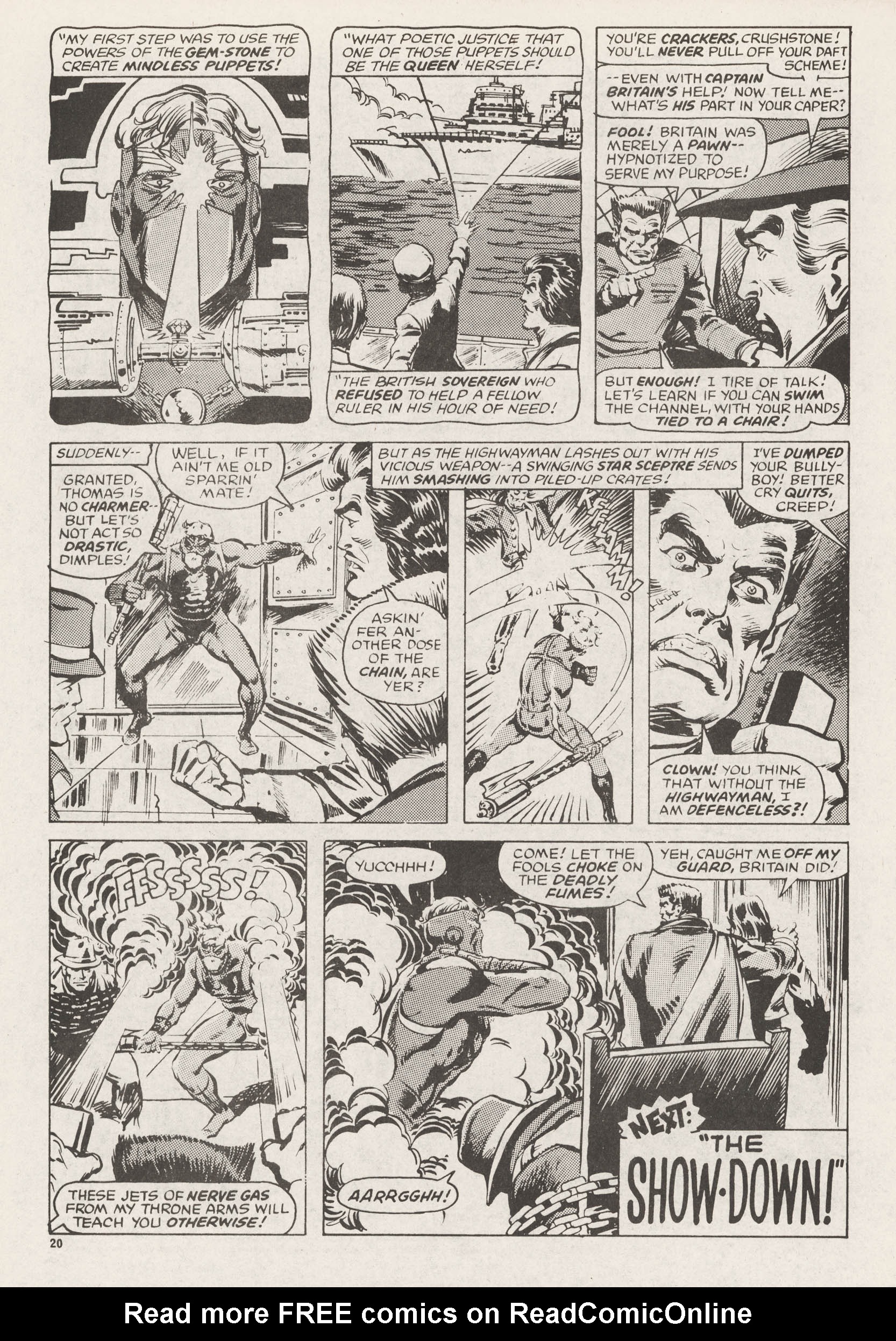 Read online Super Spider-Man and Captain Britain comic -  Issue #231 - 20