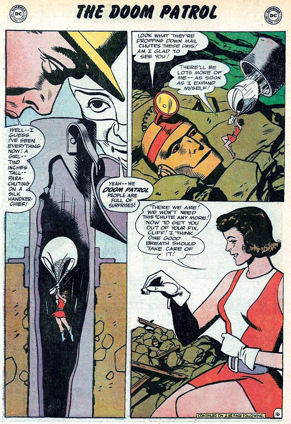 Read online Doom Patrol (1964) comic -  Issue #124 - 22