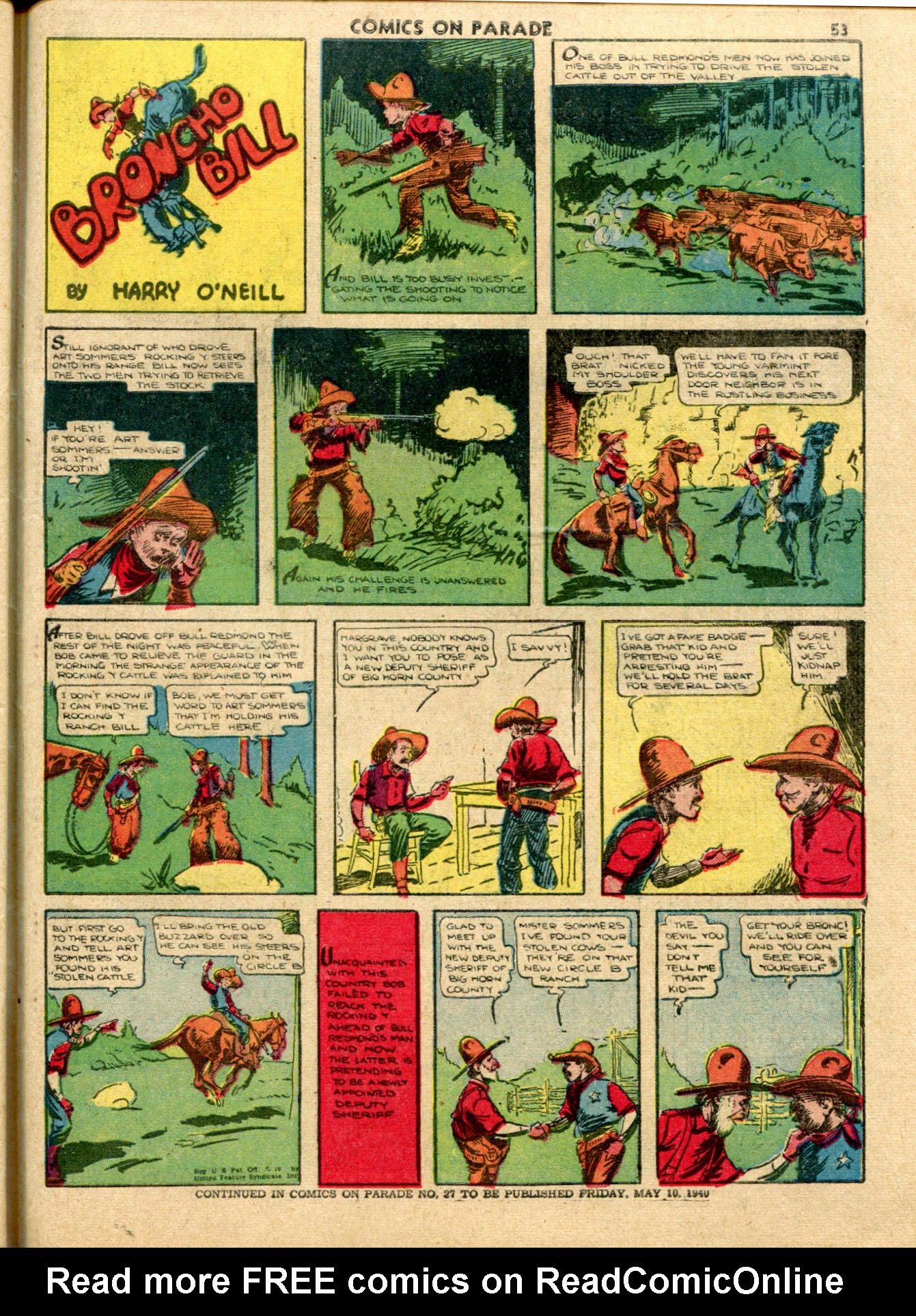 Read online Comics on Parade comic -  Issue #26 - 55