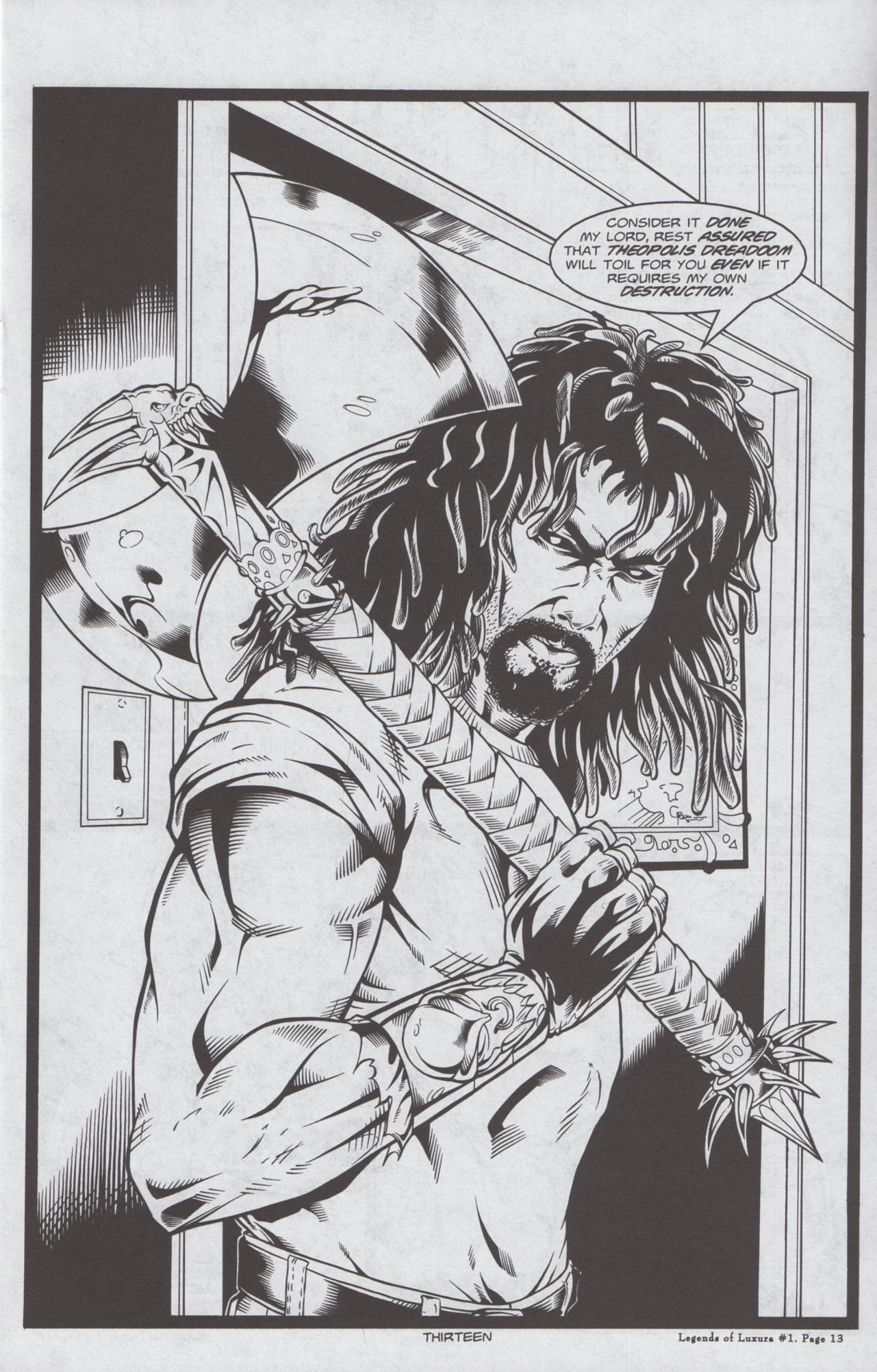 Read online Legends of Luxura comic -  Issue #1 - 15