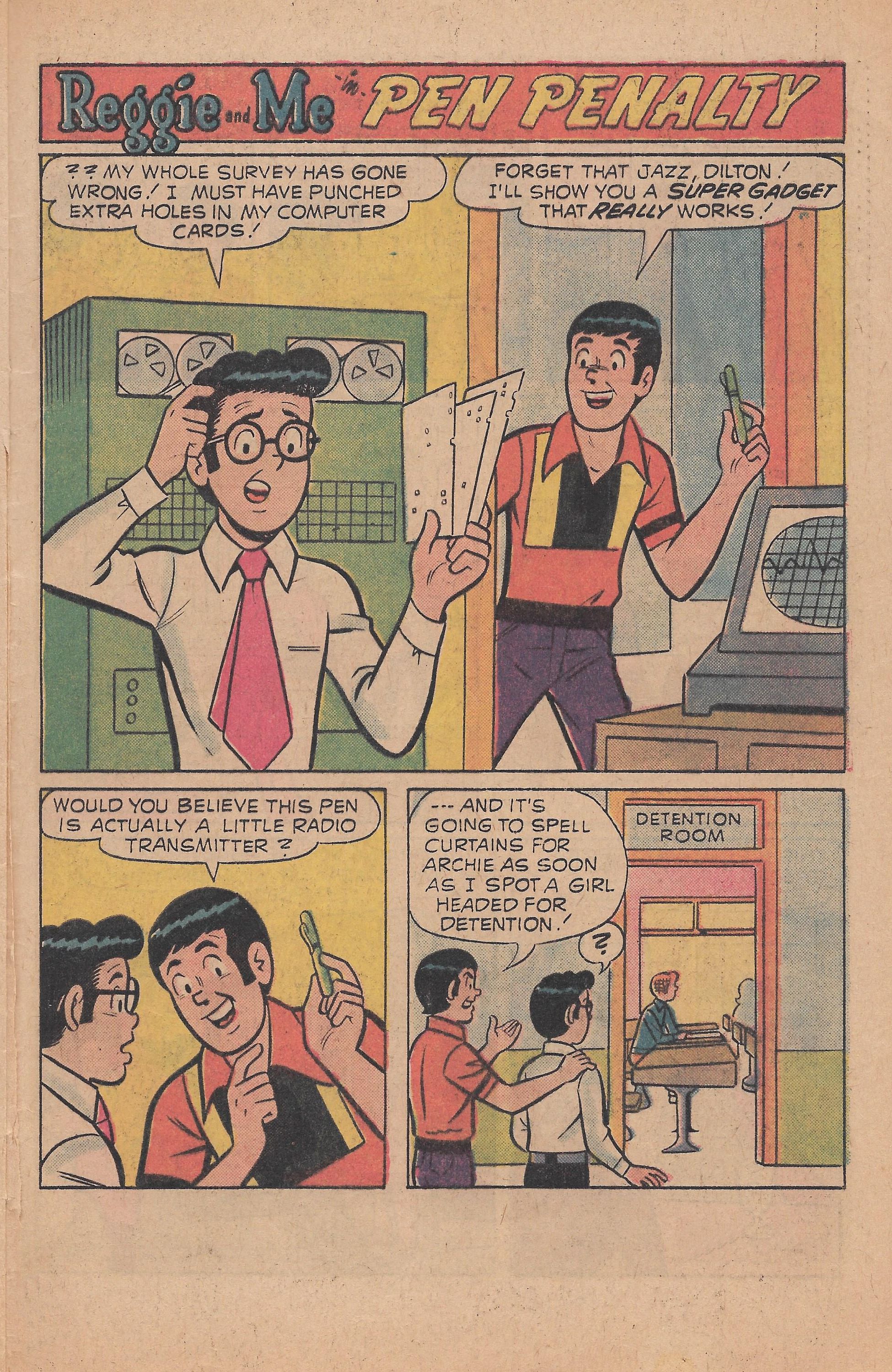 Read online Reggie and Me (1966) comic -  Issue #82 - 29