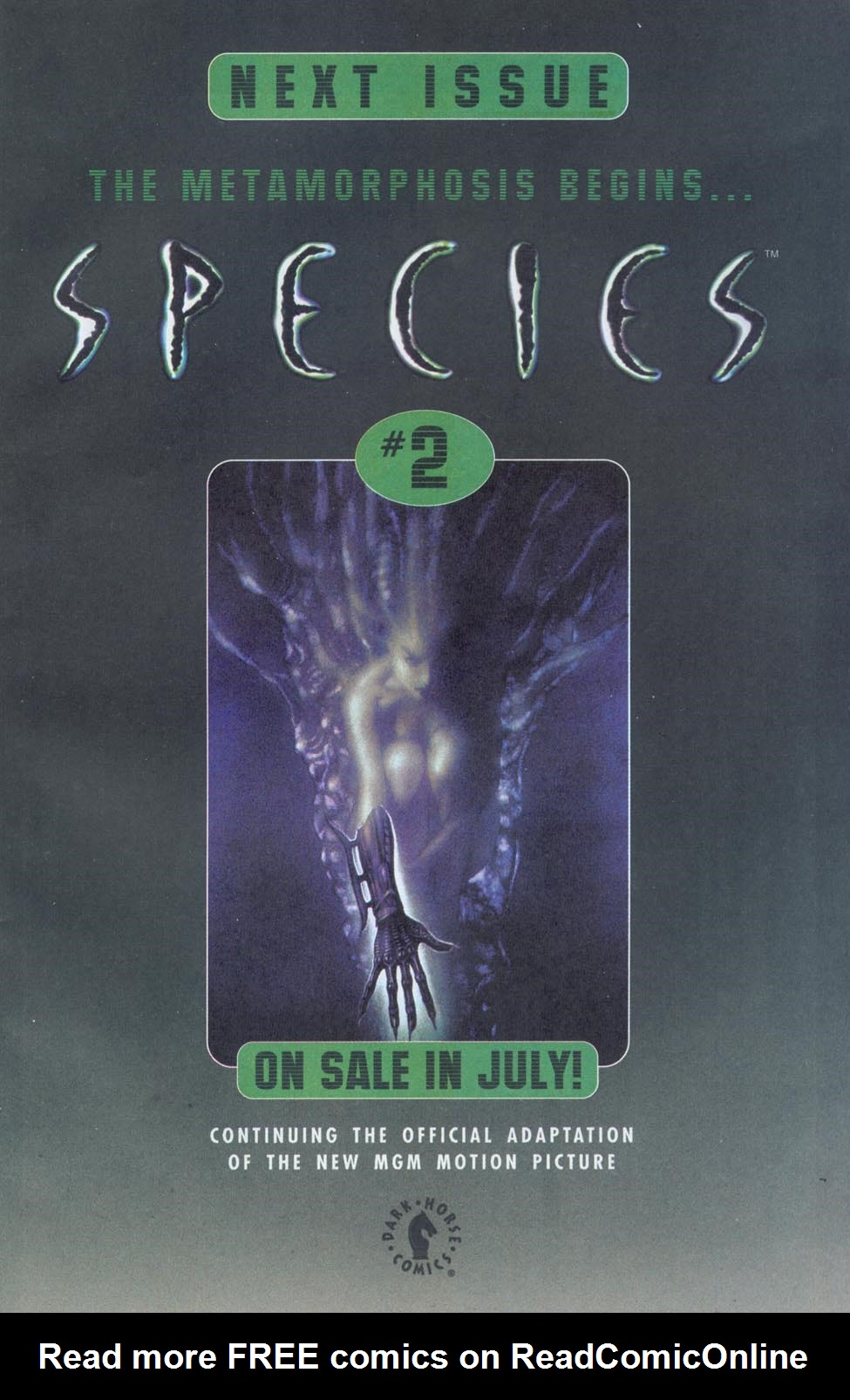 Read online Species comic -  Issue #1 - 28