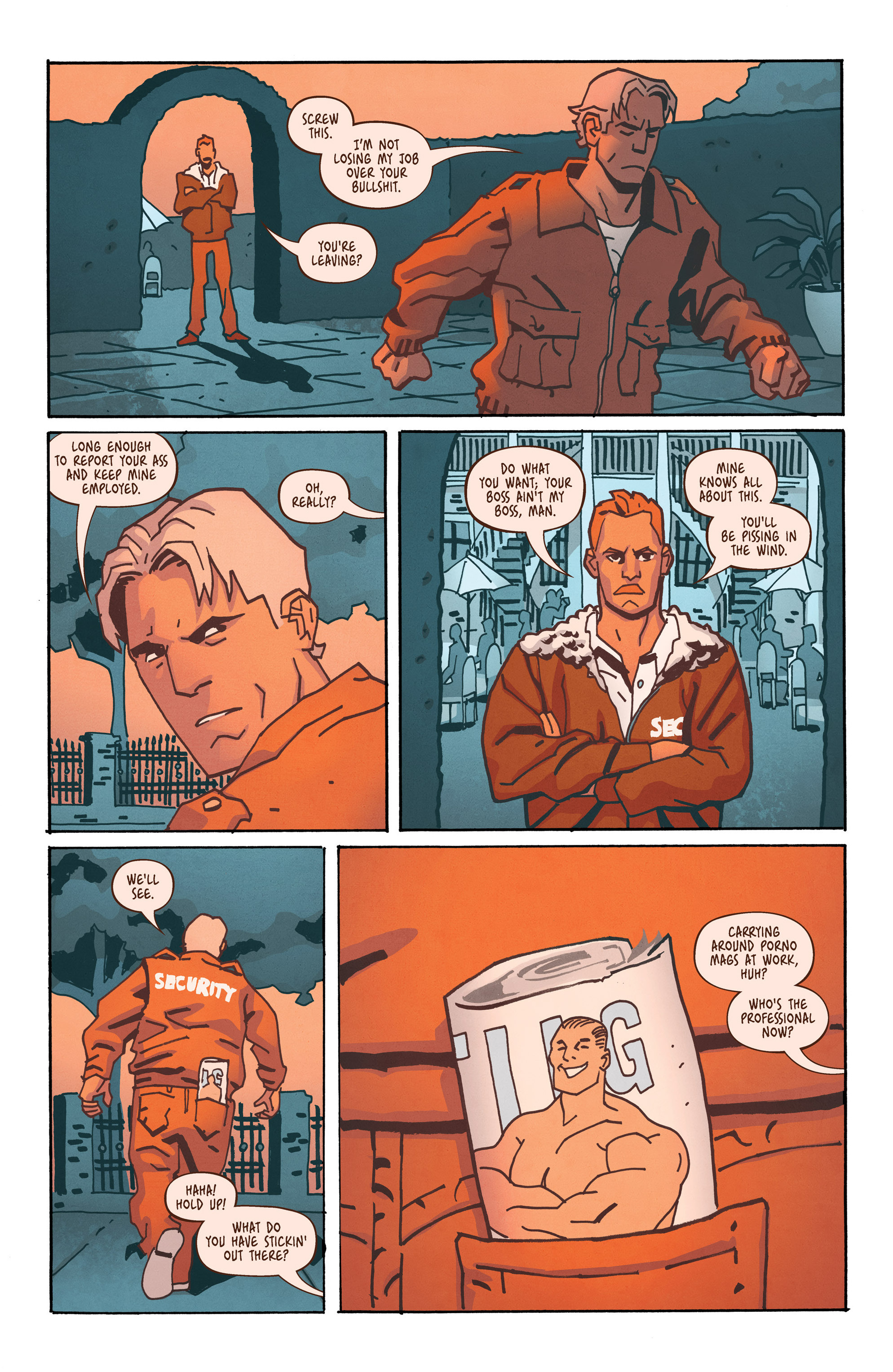 Read online Ringside comic -  Issue #4 - 5