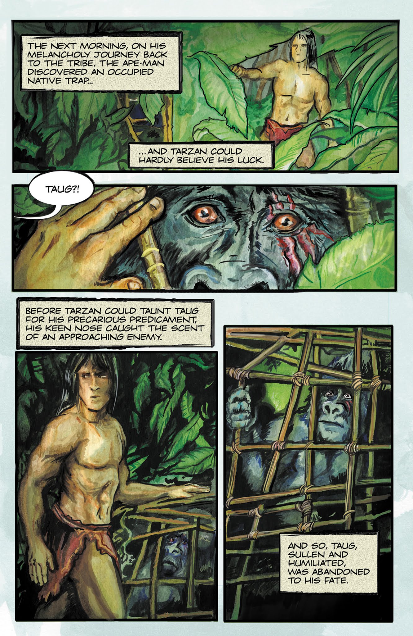 Read online Edgar Rice Burroughs' Jungle Tales of Tarzan comic -  Issue # TPB (Part 1) - 15