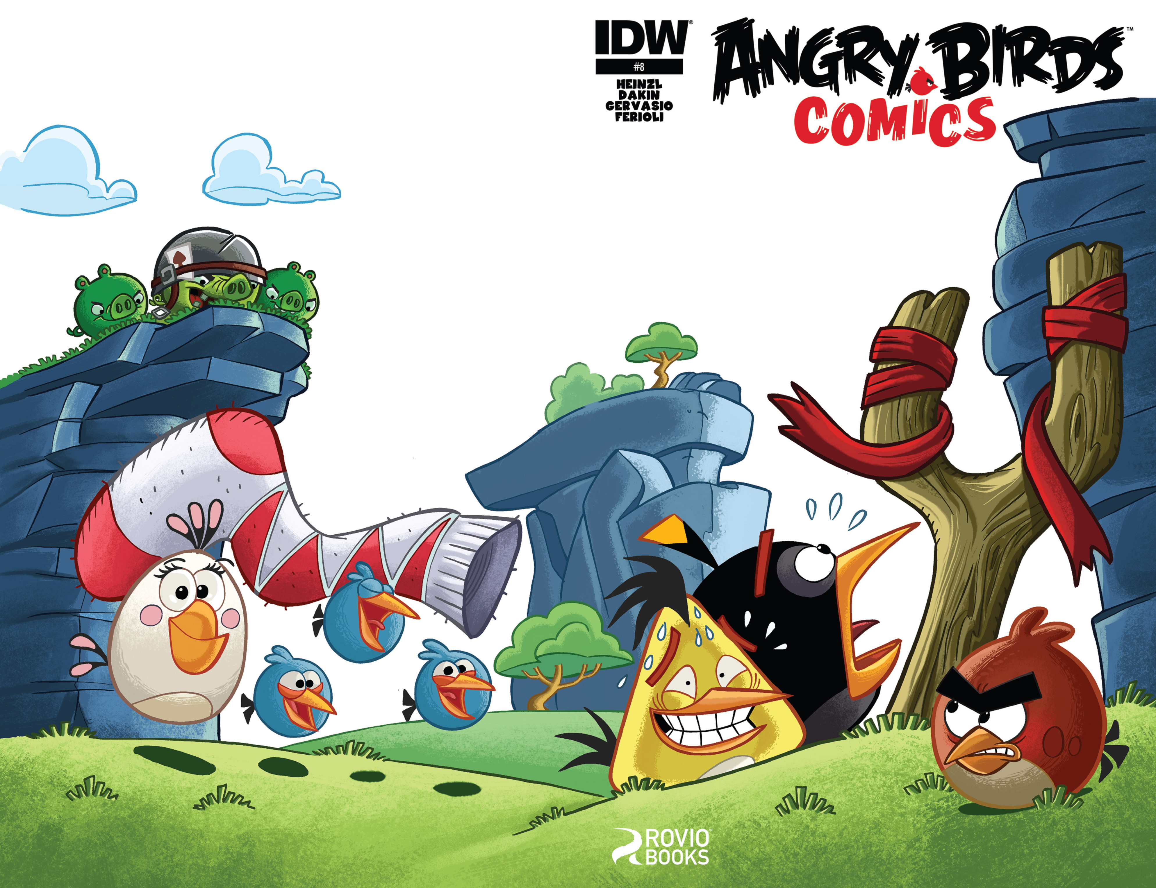 Read online Angry Birds Comics (2014) comic -  Issue #8 - 1
