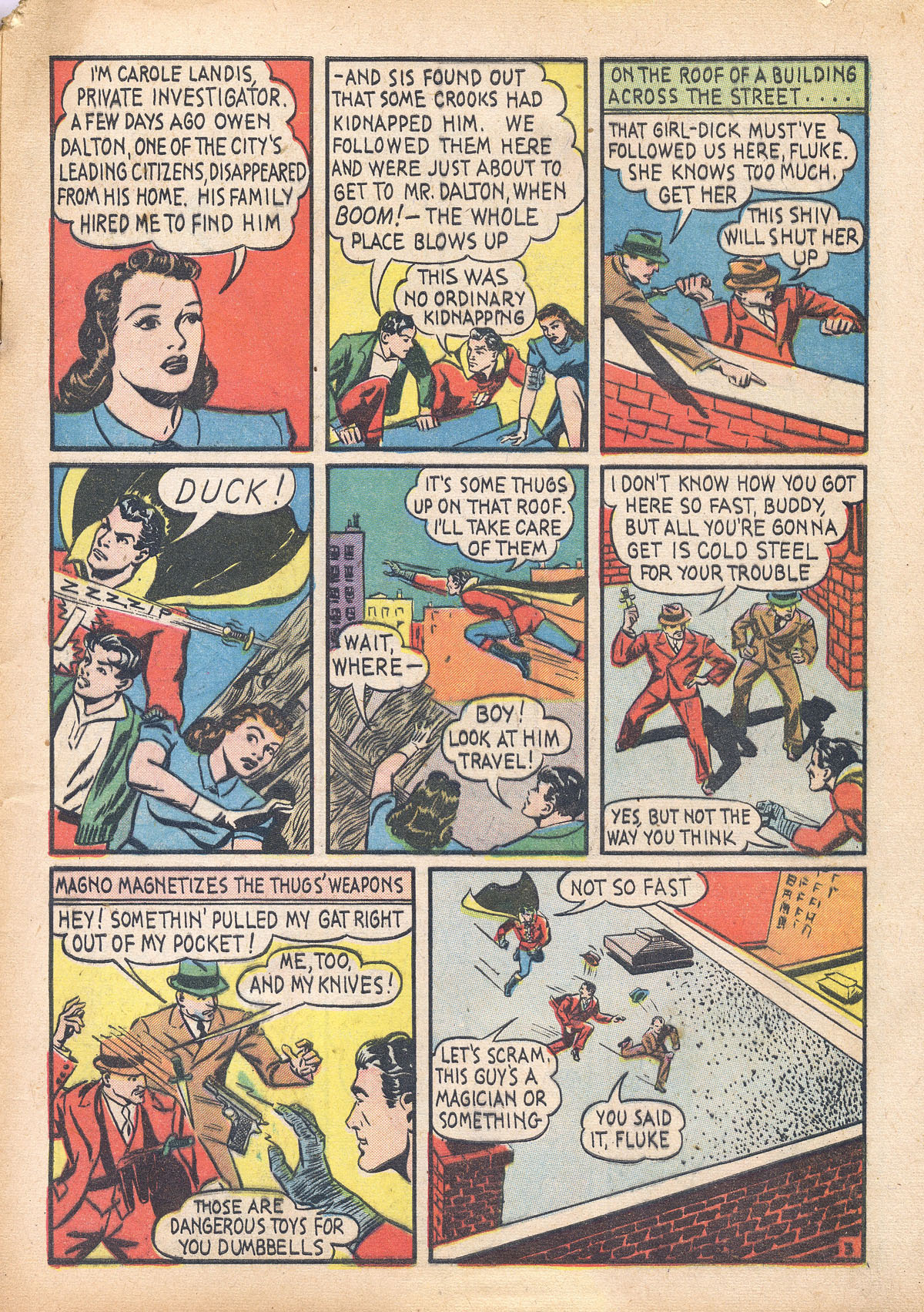 Read online Super-Mystery Comics comic -  Issue #4 - 5