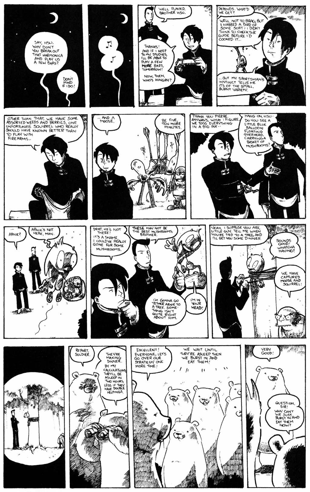 Read online Hsu and Chan comic -  Issue #6 - 19