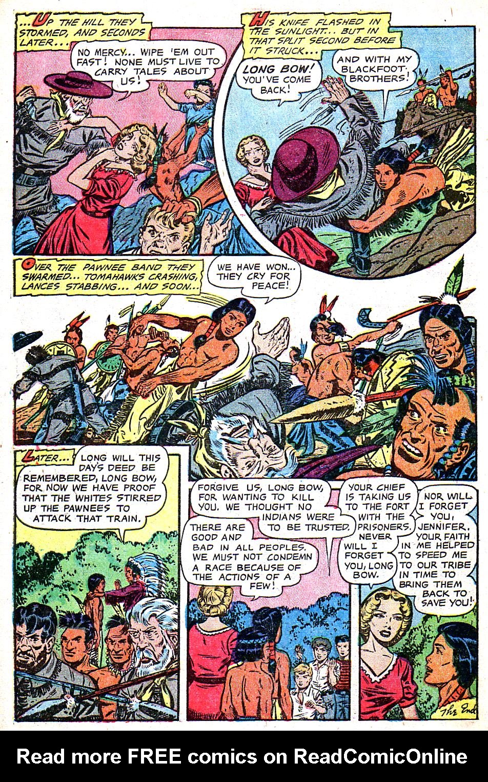 Read online Long Bow comic -  Issue #8 - 10