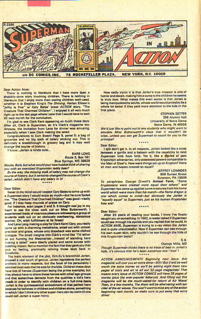Read online Action Comics (1938) comic -  Issue #510 - 19