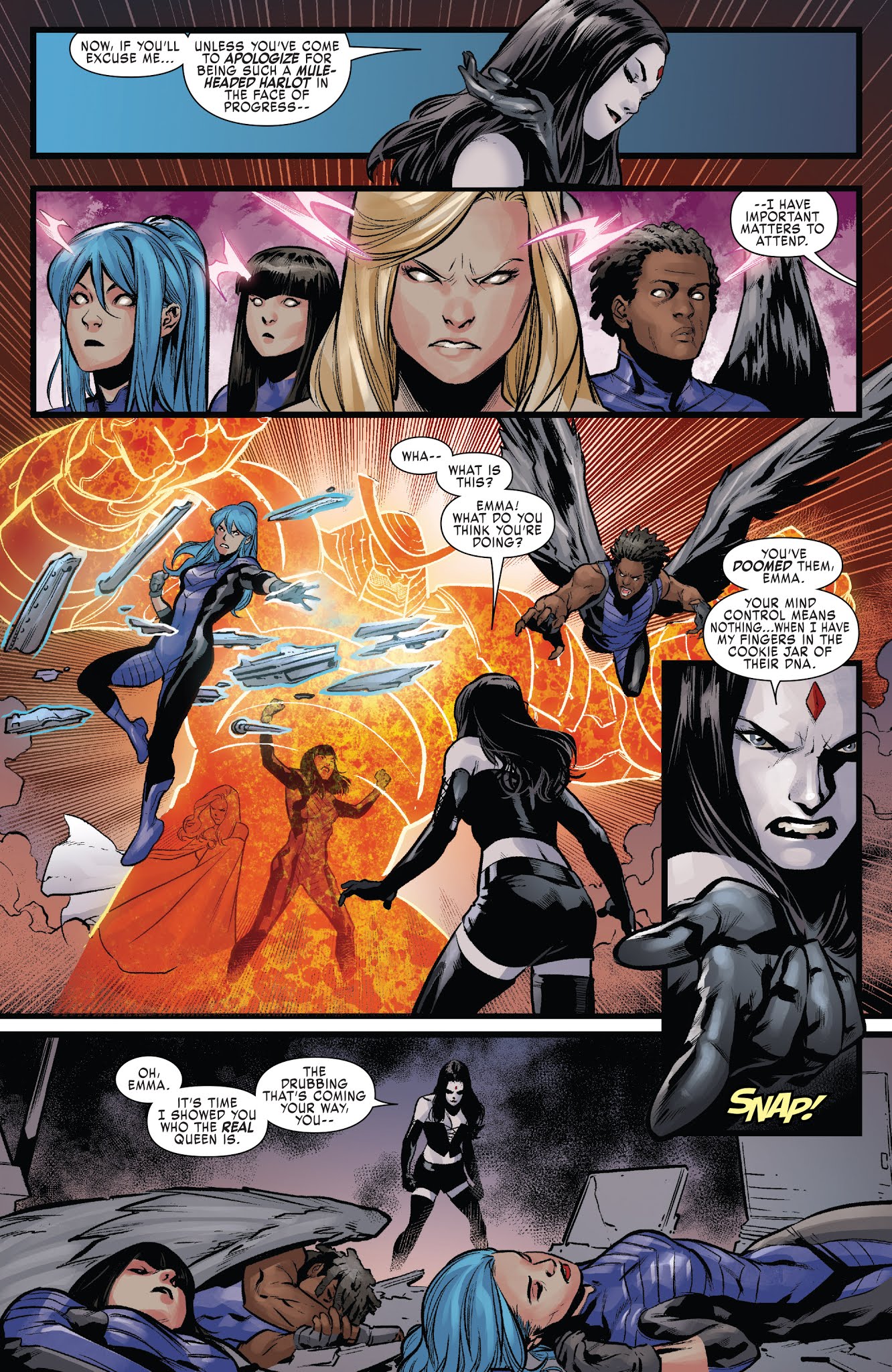 Read online X-Men: Blue comic -  Issue #28 - 7