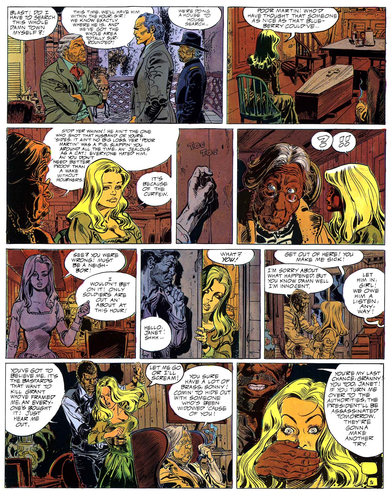 Read online Epic Graphic Novel: Blueberry comic -  Issue #3 - 36