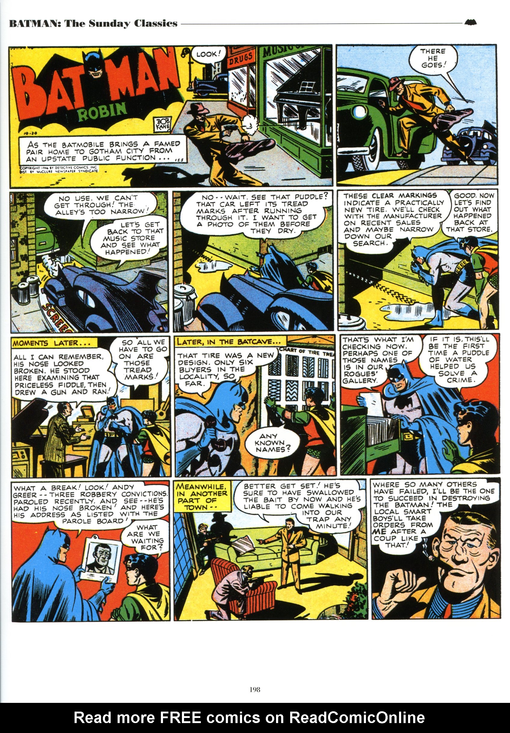 Read online Batman: The Sunday Classics comic -  Issue # TPB - 204