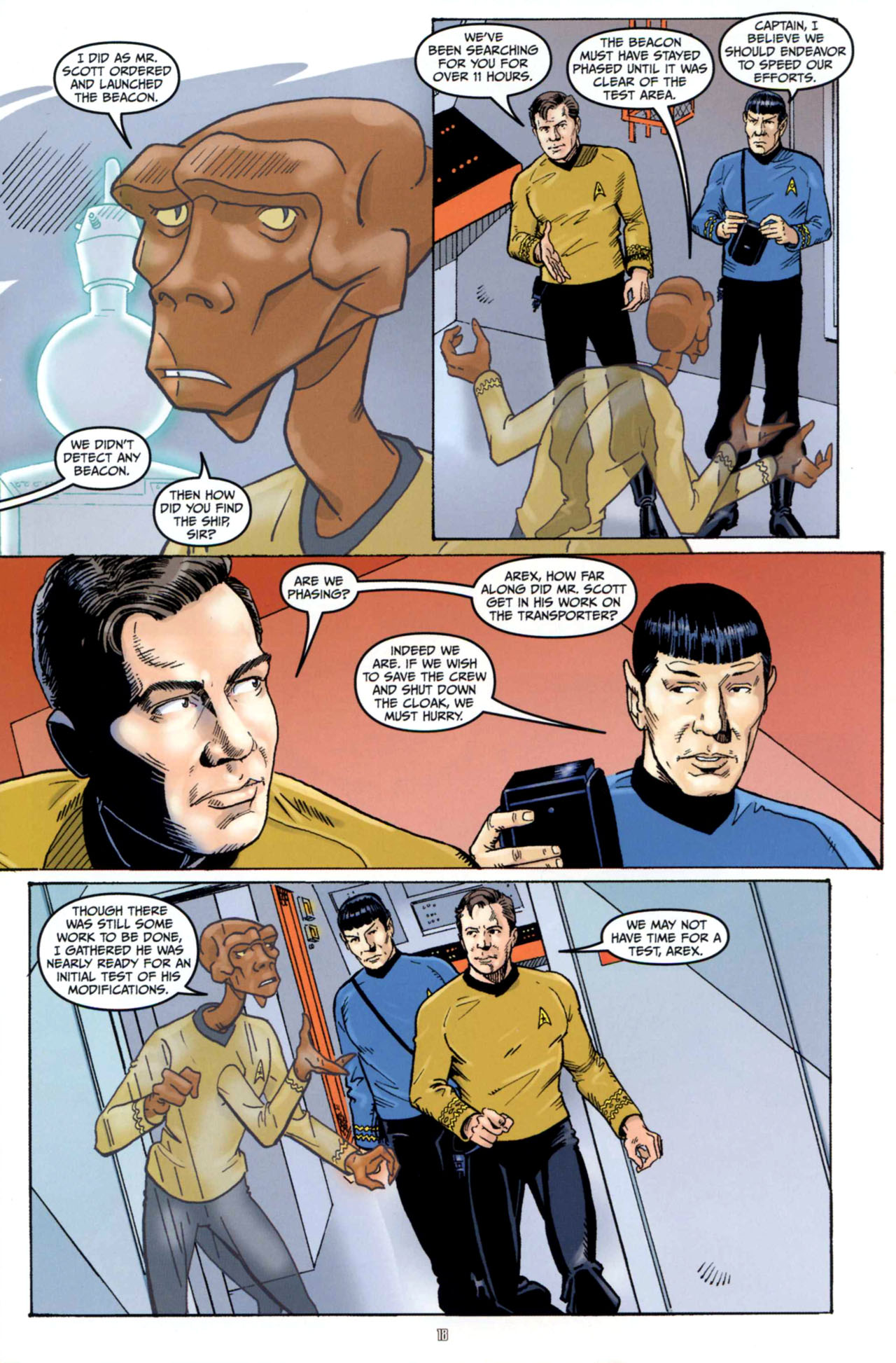 Read online Star Trek Year Four: The Enterprise Experiment comic -  Issue #1 - 20