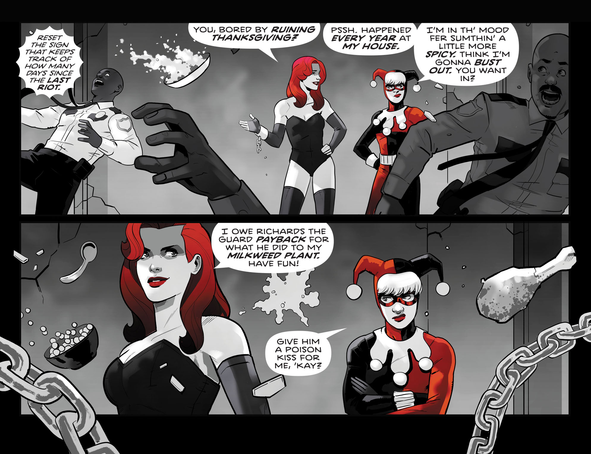 Read online Harley Quinn Black   White   Red comic -  Issue #15 - 8