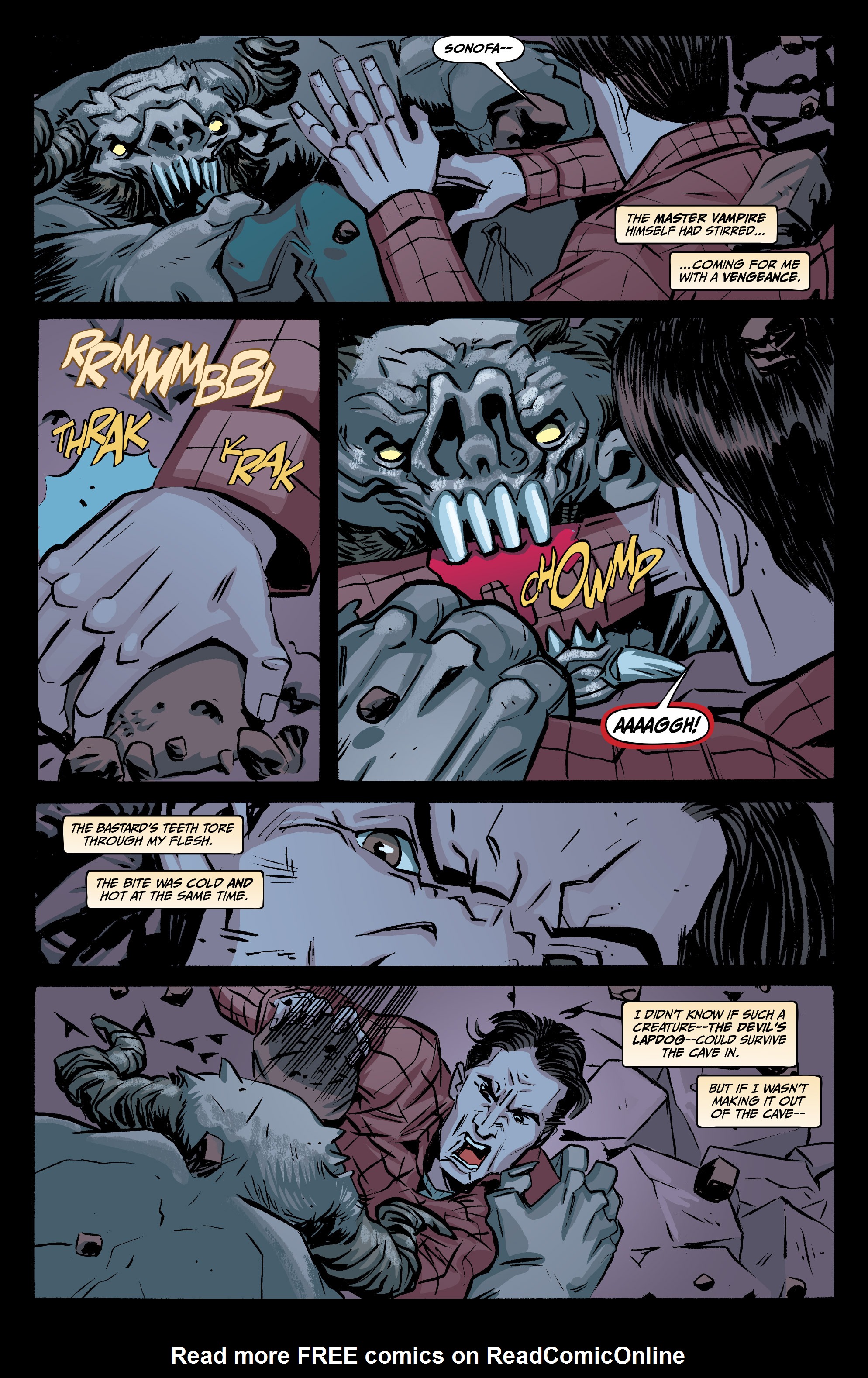Read online Blood Feud comic -  Issue #5 - 19