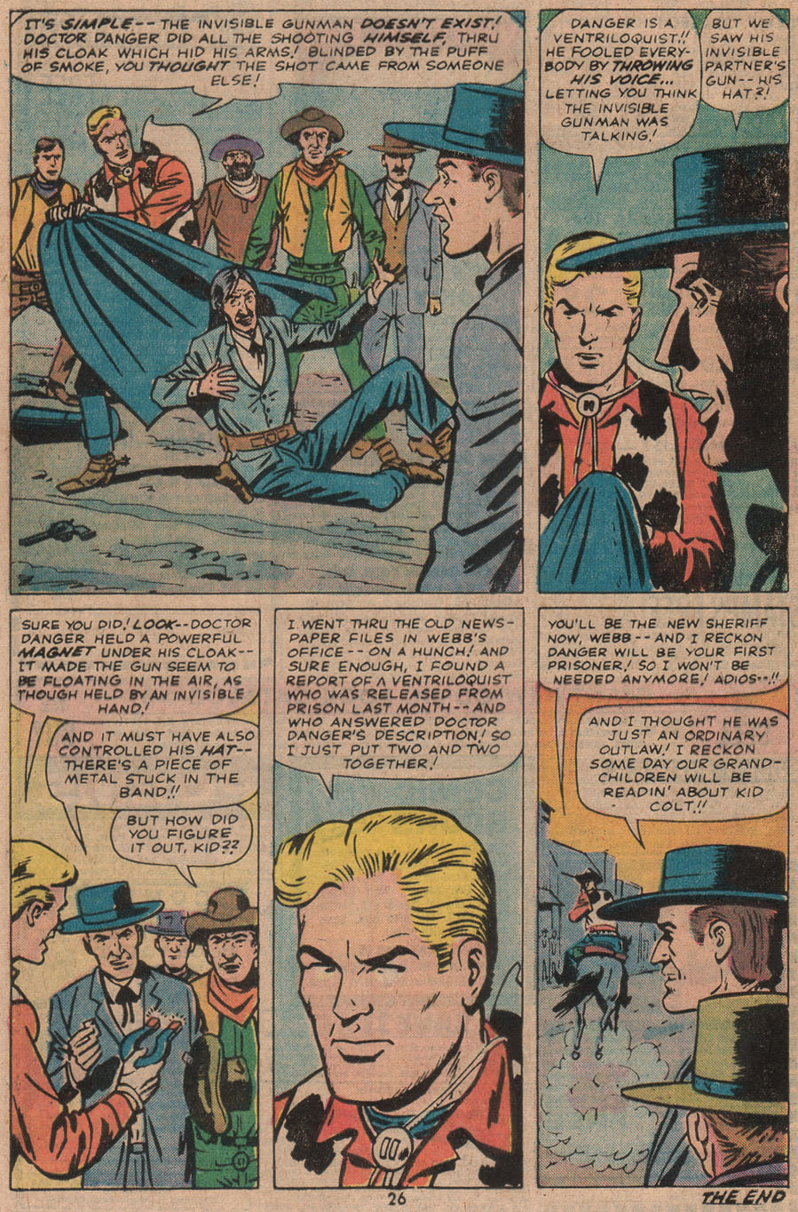 Read online Kid Colt Outlaw comic -  Issue #190 - 28