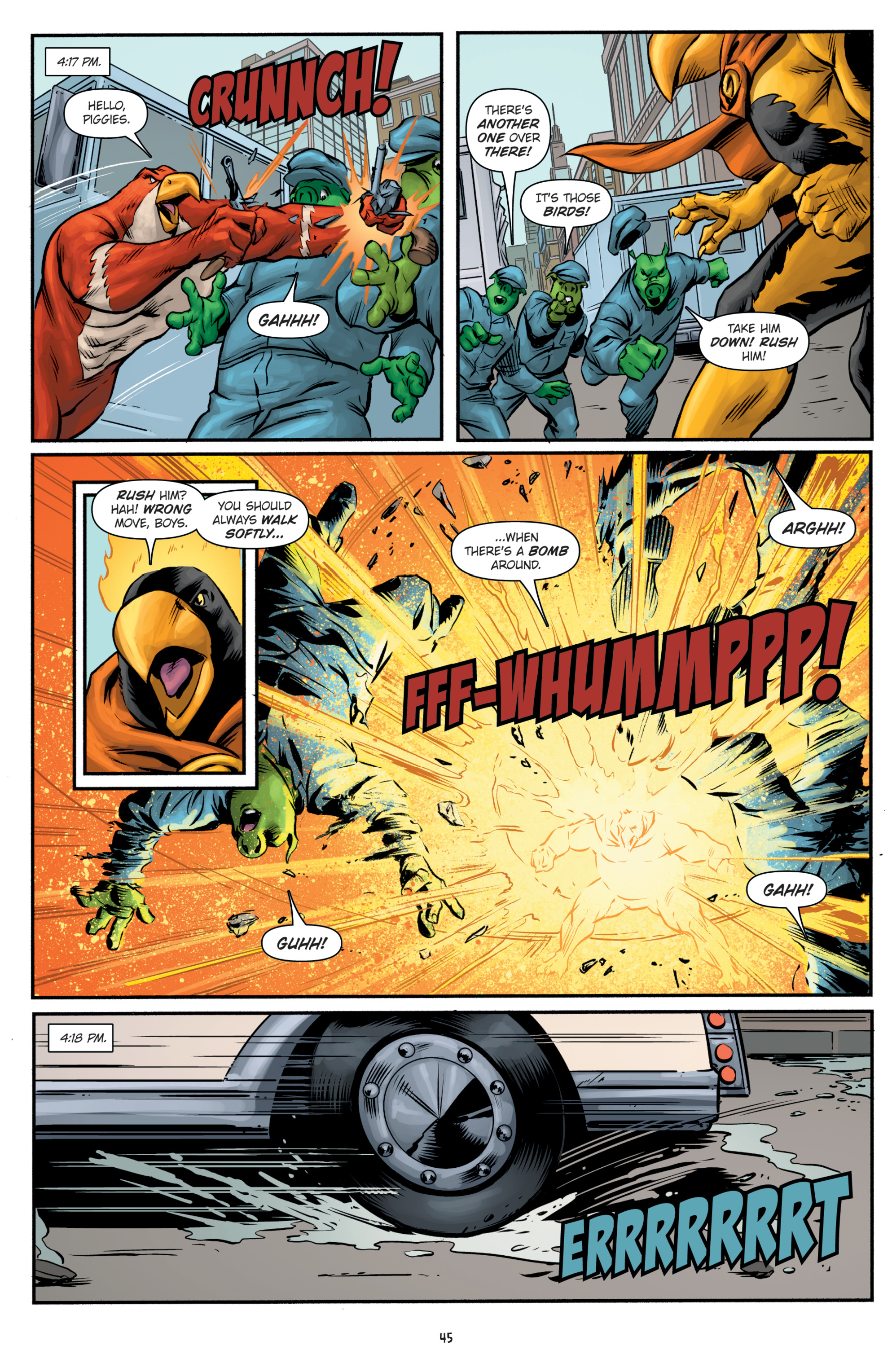 Read online Super Angry Birds comic -  Issue # TPB - 45