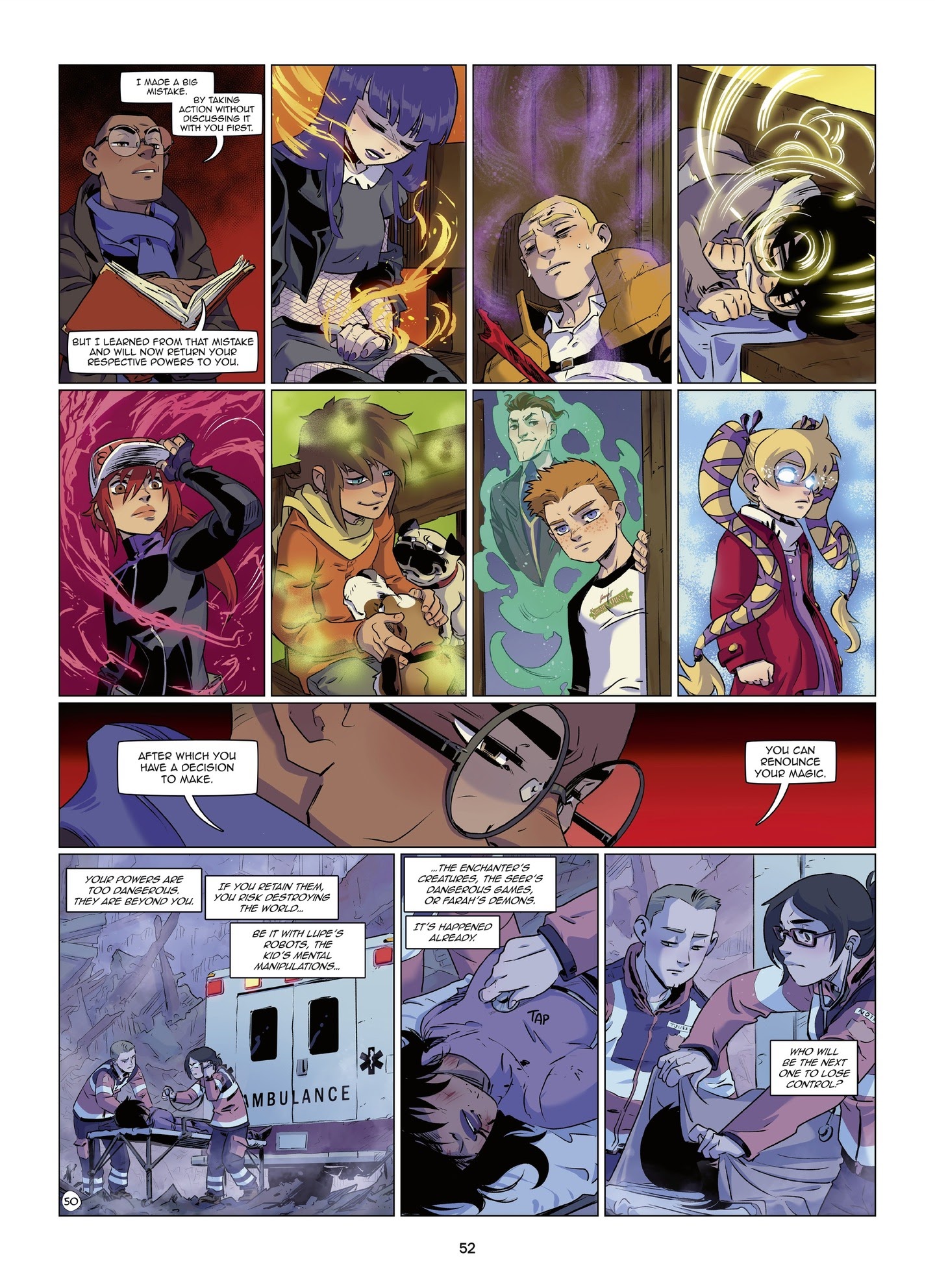 Read online Magic 7 comic -  Issue #6 - 52